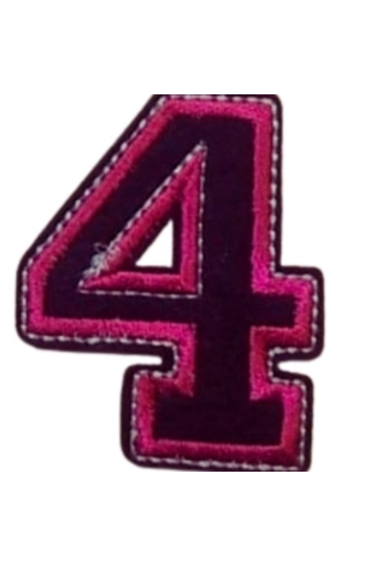 shopwave Aplike Ütü İle Yapışan 4 Rakamı Arma 4x4 cm