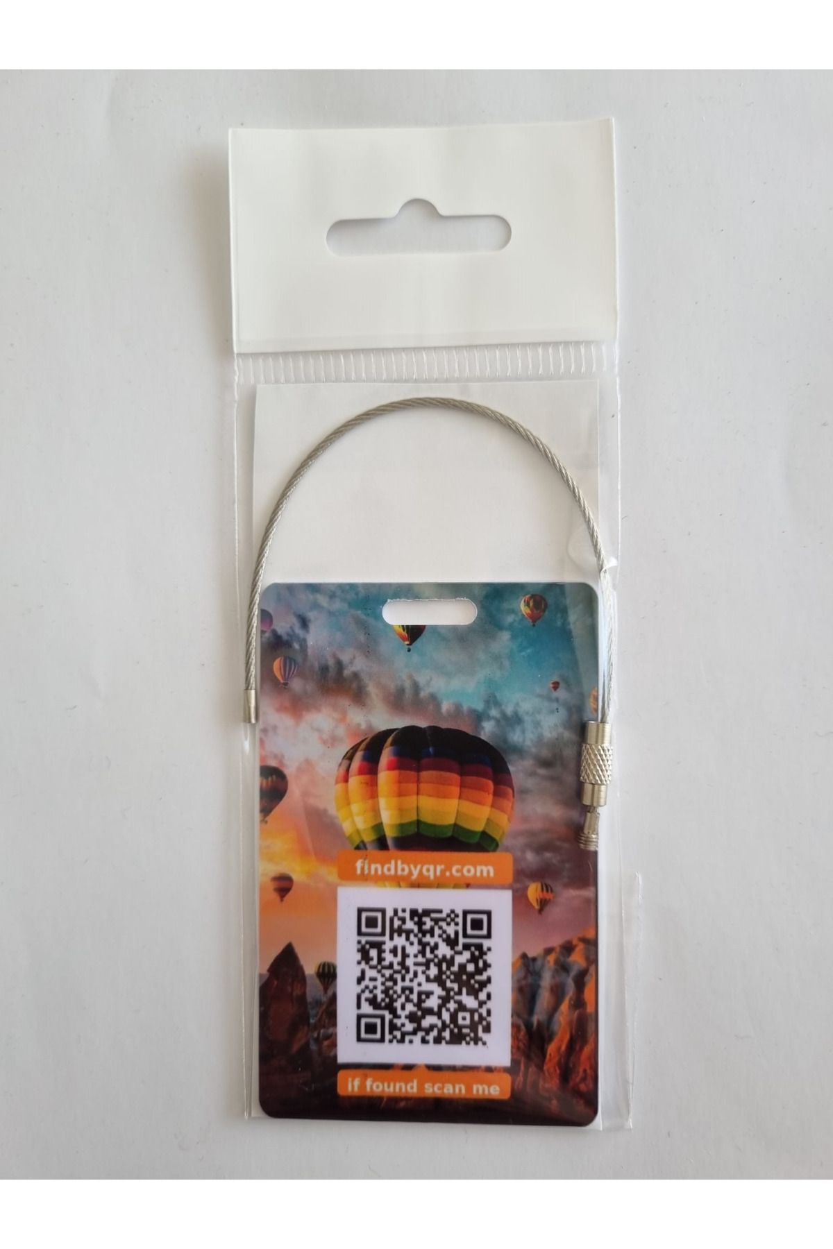DEMSOFT Bavul Etiketi QR Bavul Askısı Kapadokya 3