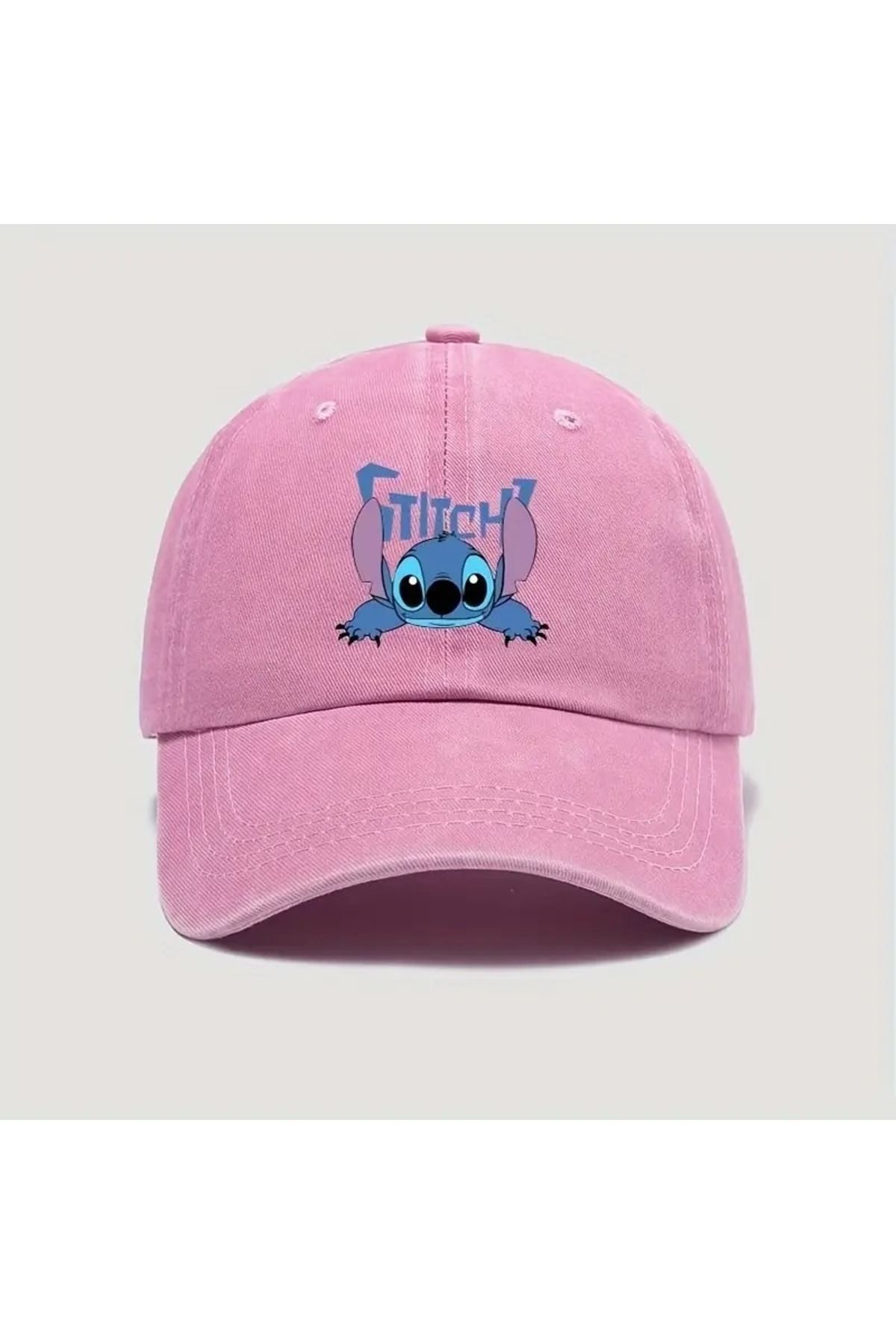 Touz Moda Yıkamalı Vintage Stitch Baskılı Unisex Şapka
