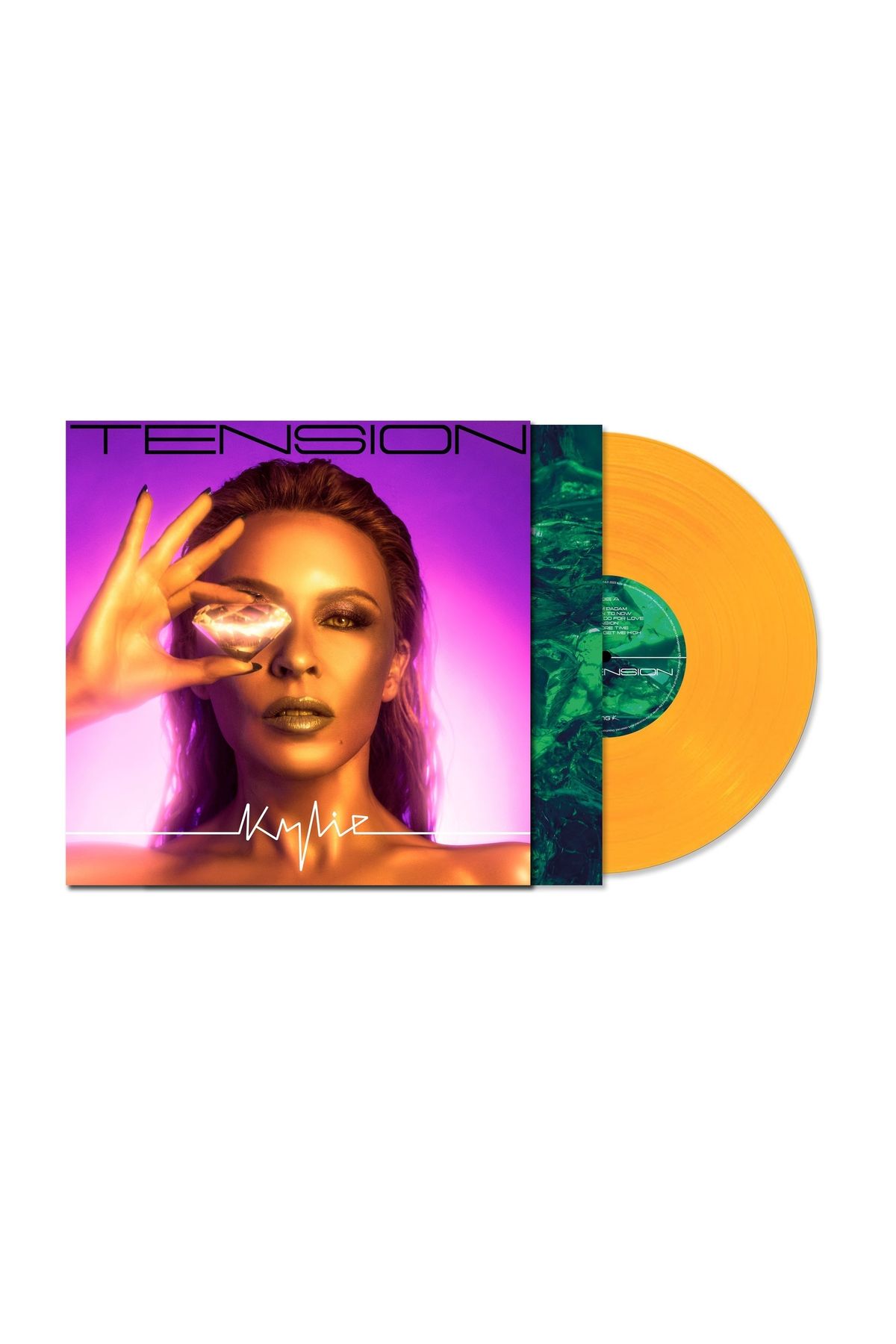 Eskişehir Plak )KYLIE MINOGUE – Tension (Limited Edition TRANSPARENT ORANGE VINYL)