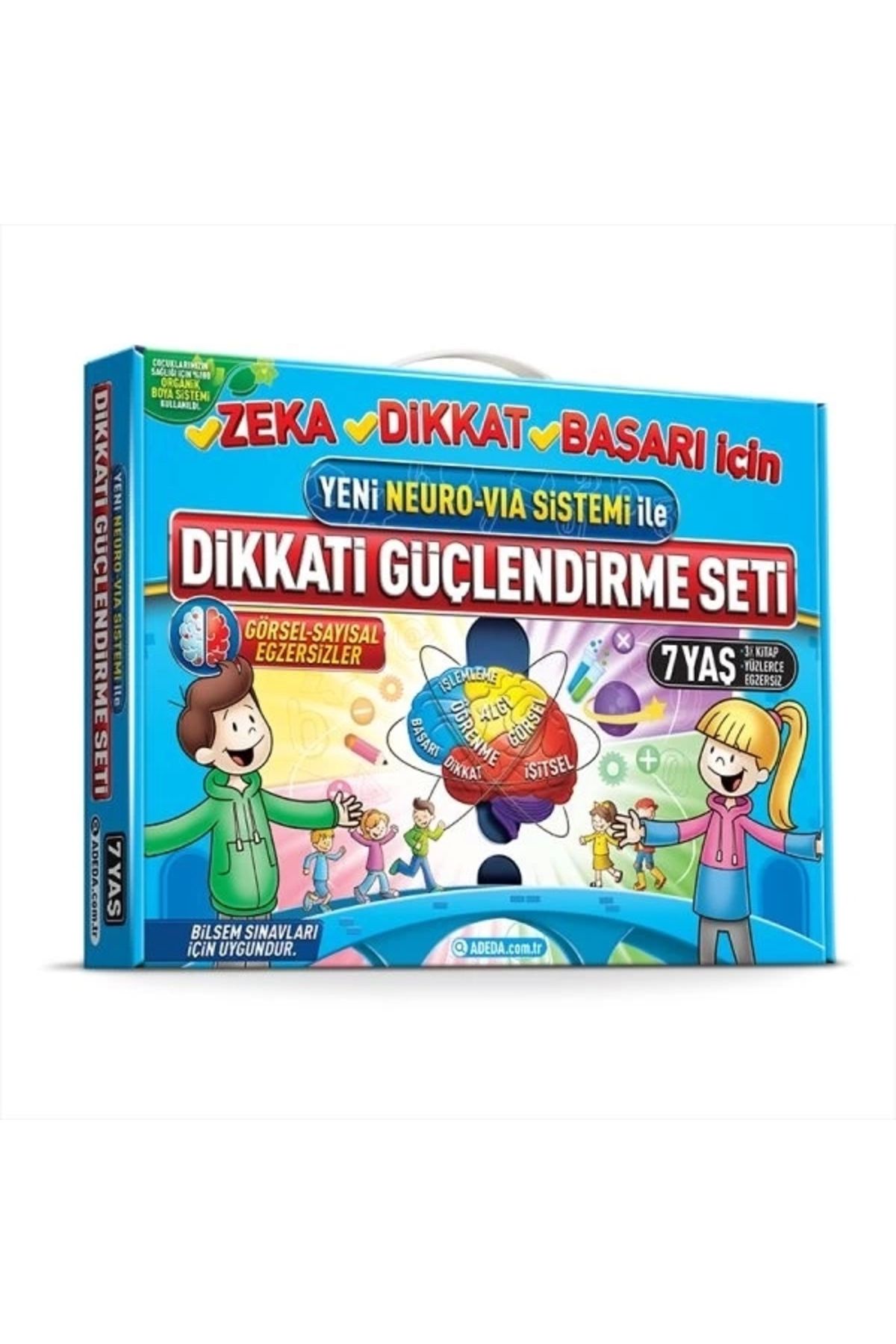 Adeda Yayıncılık Dikkati Güçlendirme Seti 1. Sınıf – 7 yaş Neuro-Via