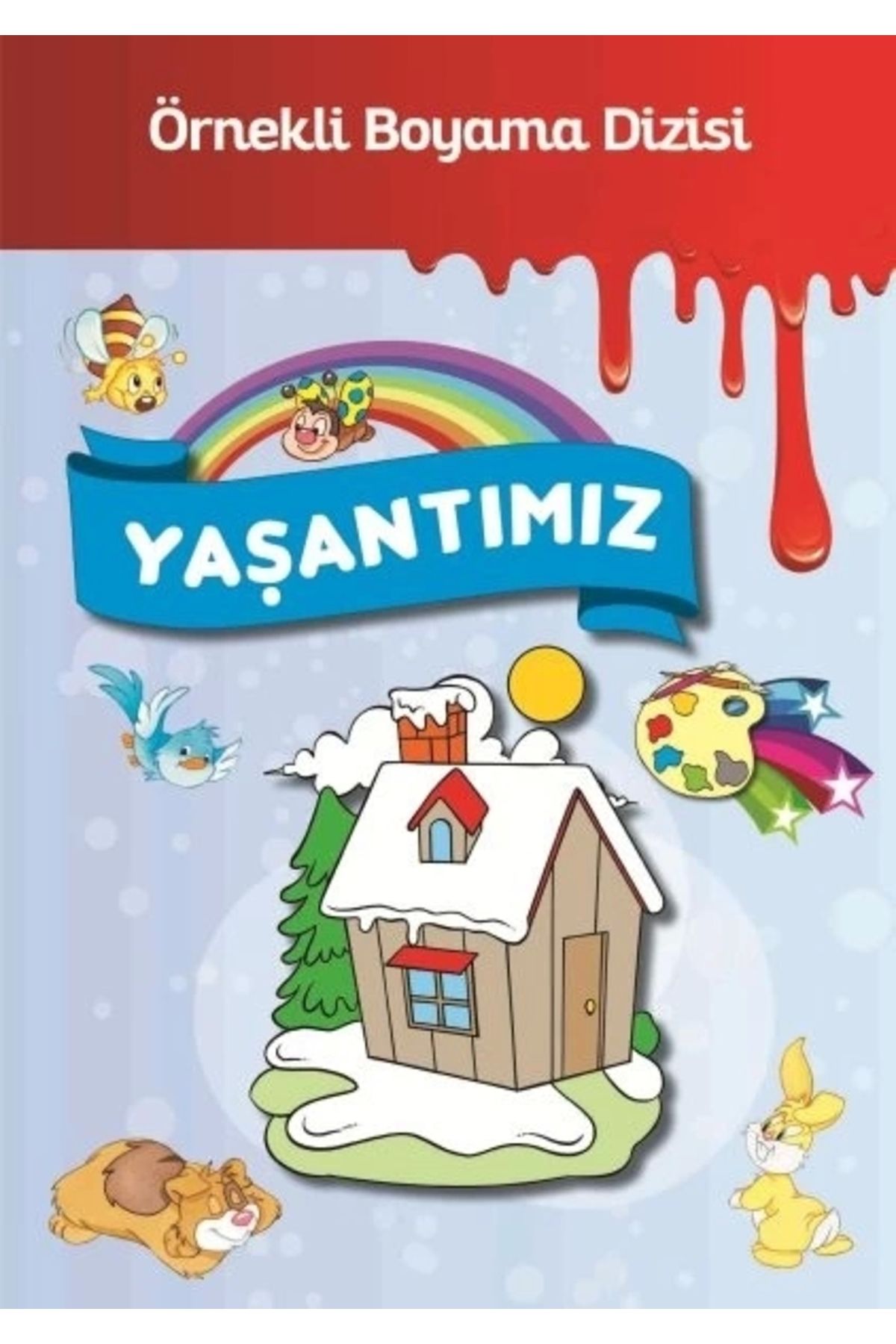 Parıltı Yayınları Örnekli Boyama - Yaşantımız