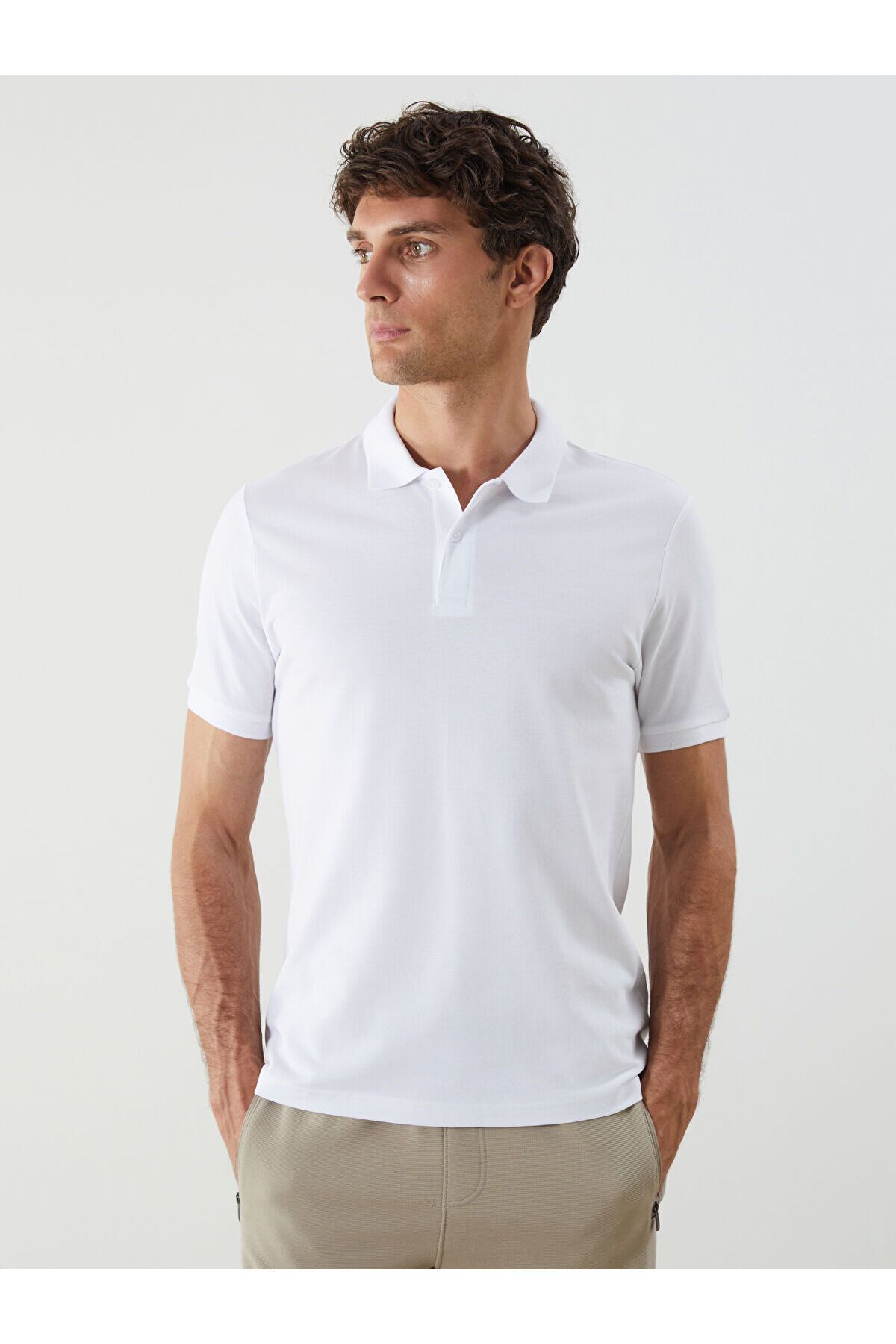 LC Waikiki Polo Yaka Kısa Kollu Pike Erkek Tişört