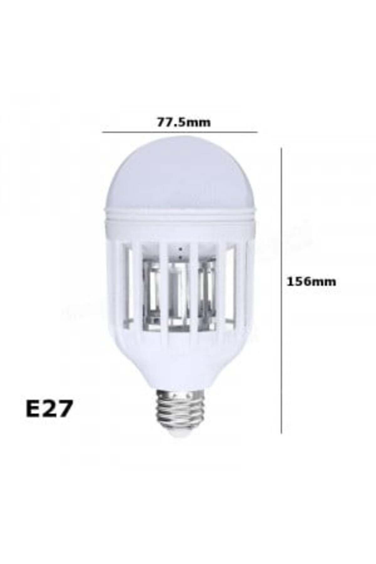 Blusmart-2 In 1 Bulb, LED Insect Repellent With UV Lamp, Eliminates Mosquitoes And 6