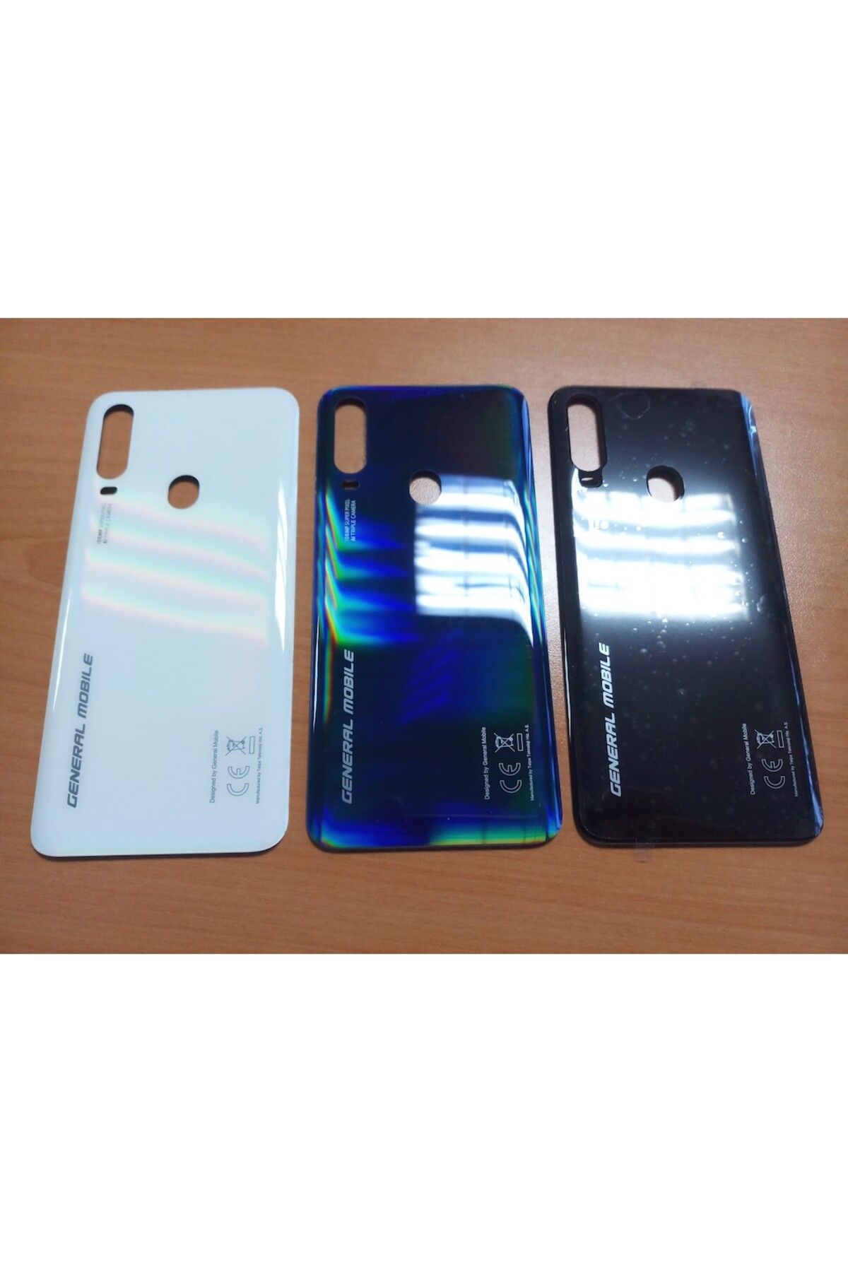 AXYA General Mobile Gm20 Pro Pil Kapağı Arka Kapak Siyah