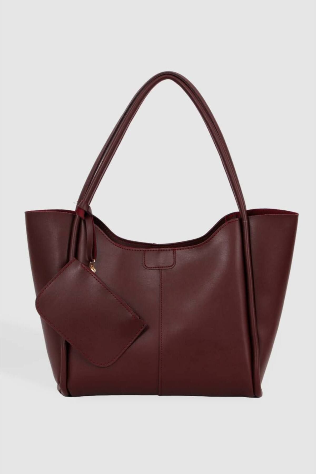 chocolatebag Kadın Cüzdan Detaylı Büyük Boy Omuz Çantası