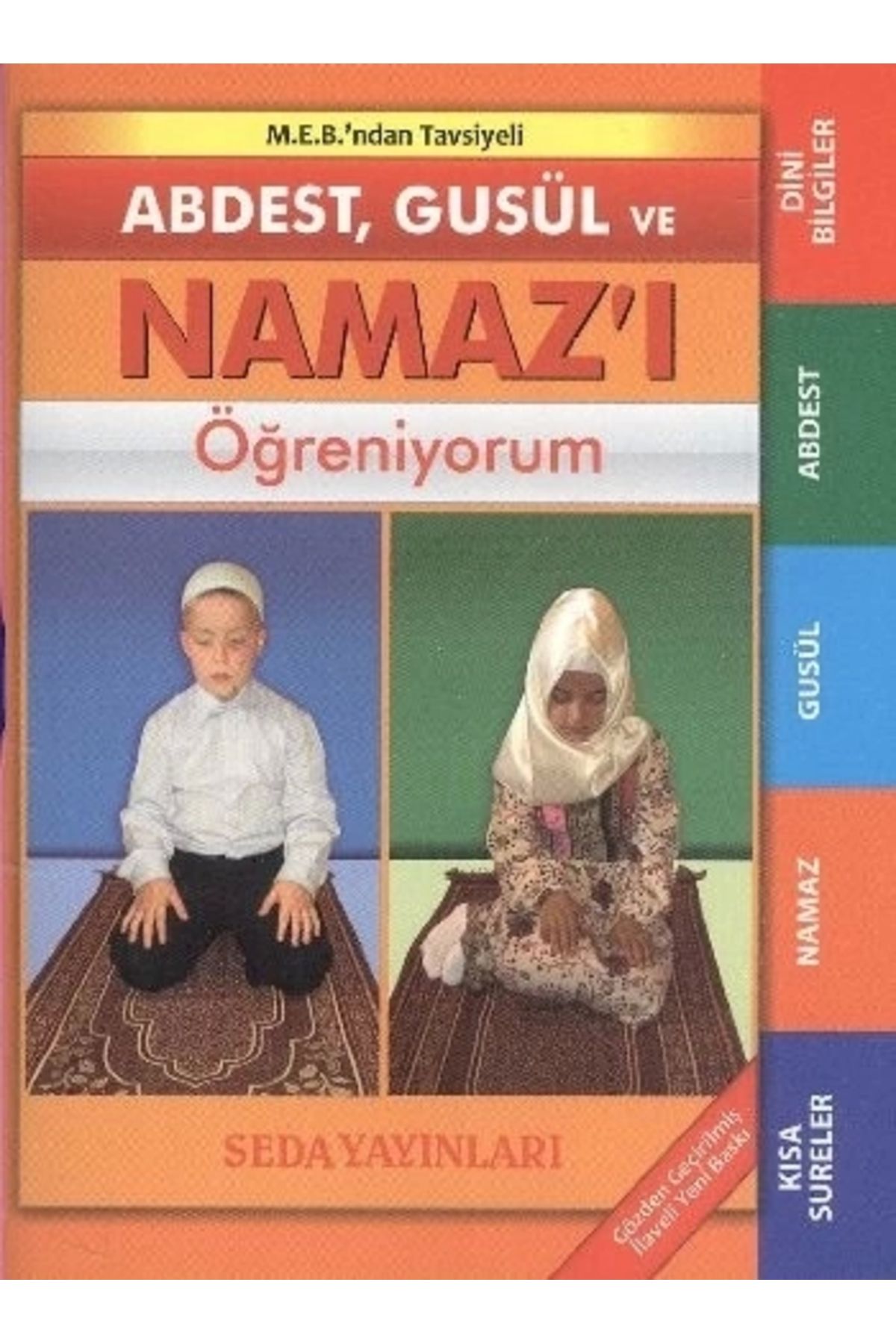 Seda Yayınları Abdest Gusül ve Namazı Öğreniyorum Cep Boy
