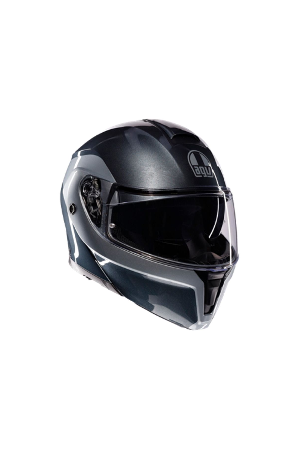 AGV KASK/STREETMODULAR LEVICO GREY SILVER
