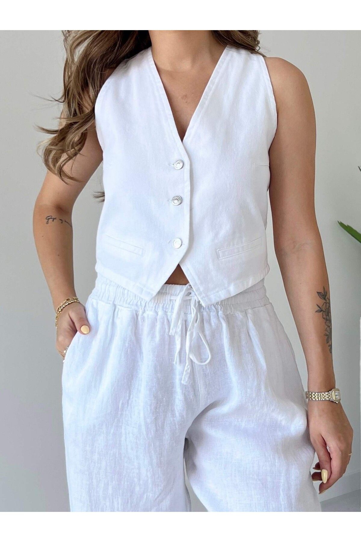 tiamoda Denim Yelek