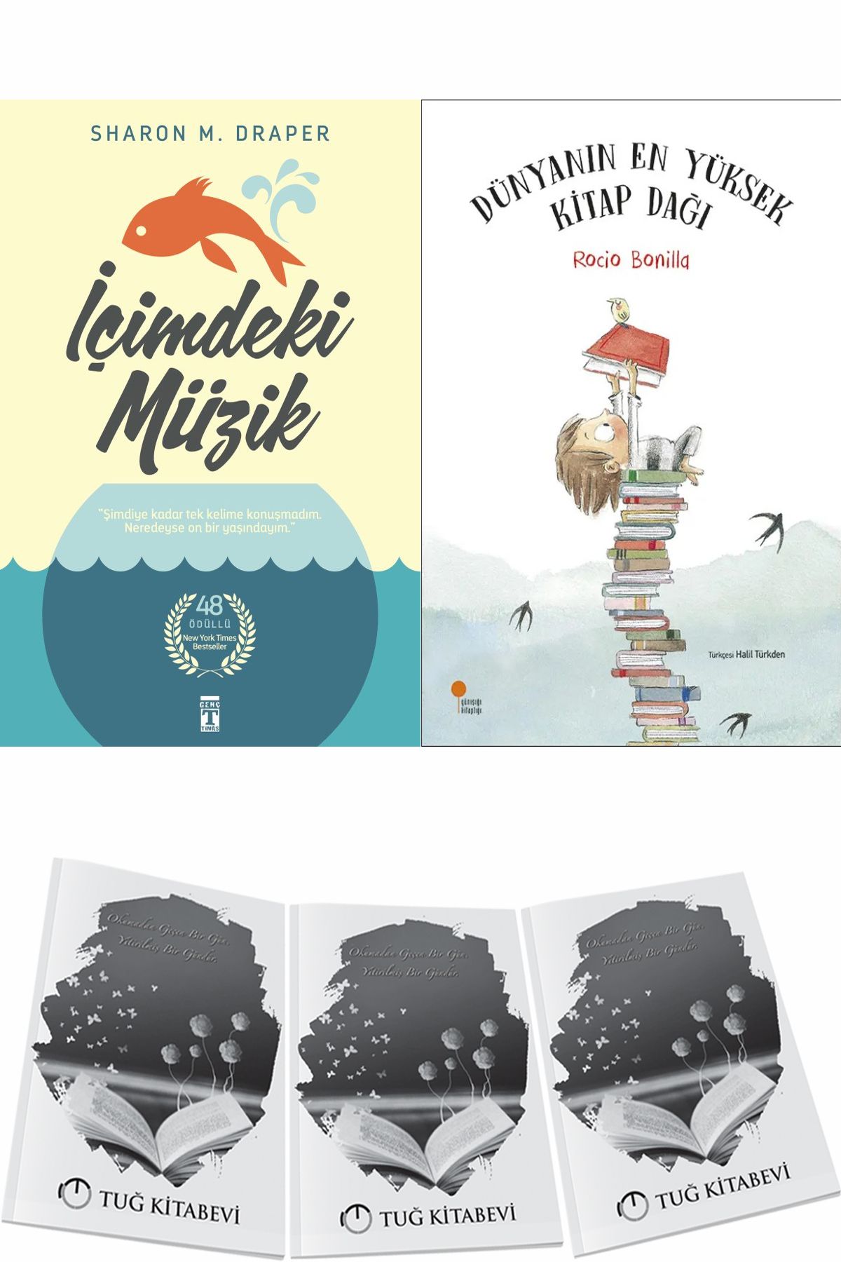 Genç Timaş İçimdeki Müzik ve Dünyanın En Yüksek Kitap Dağı + Hediyeli