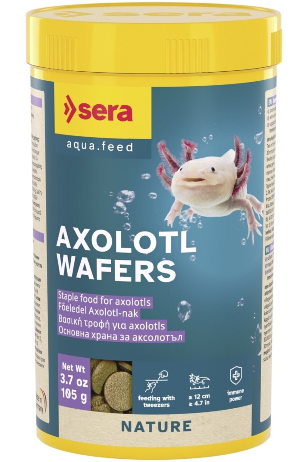 SERA Axolotl Wafers 250ml 105gr.