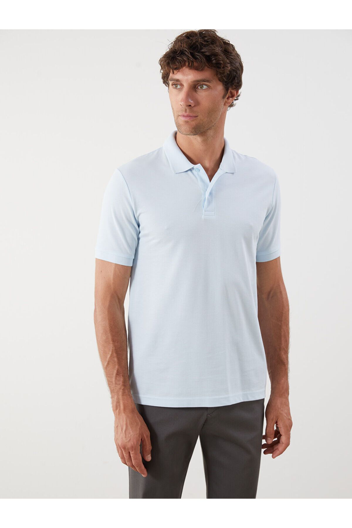 LC Waikiki Polo Yaka Kısa Kollu Pike Erkek Tişört