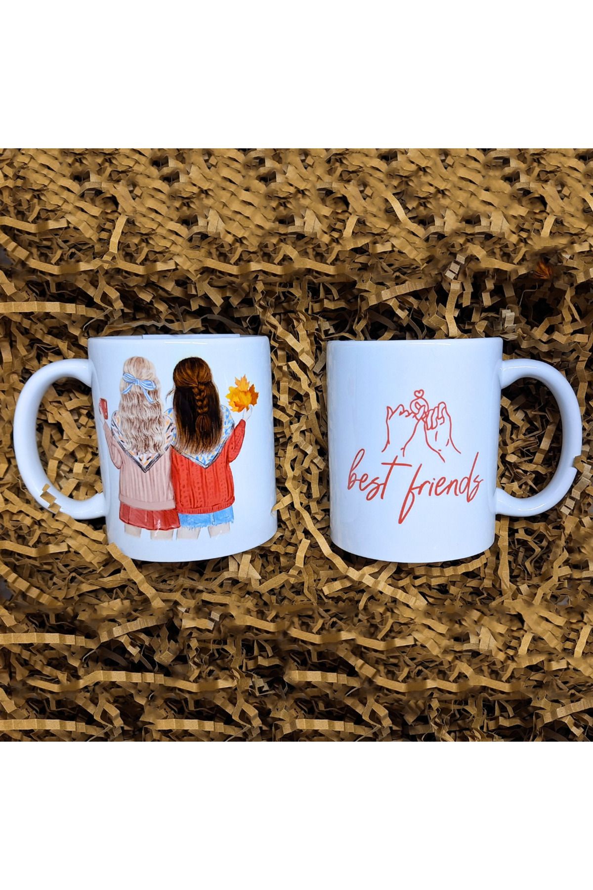 Home Best Friends Kupa Bardak – Kişiye Özel 300ml Porselen