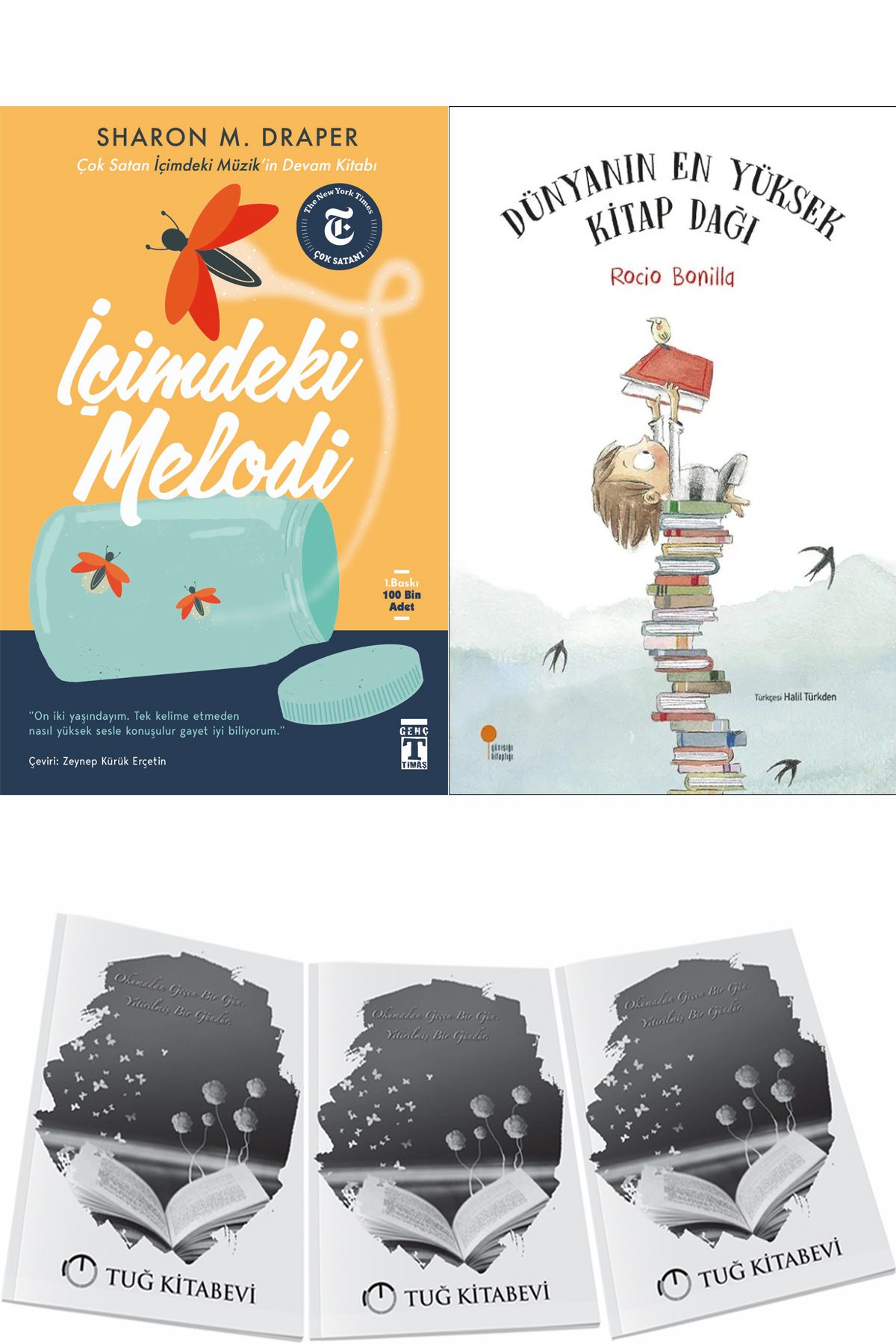 Genç Timaş İçimdeki Melodi ve Dünyanın En Yüksek Kitap Dağı + Hediyeli