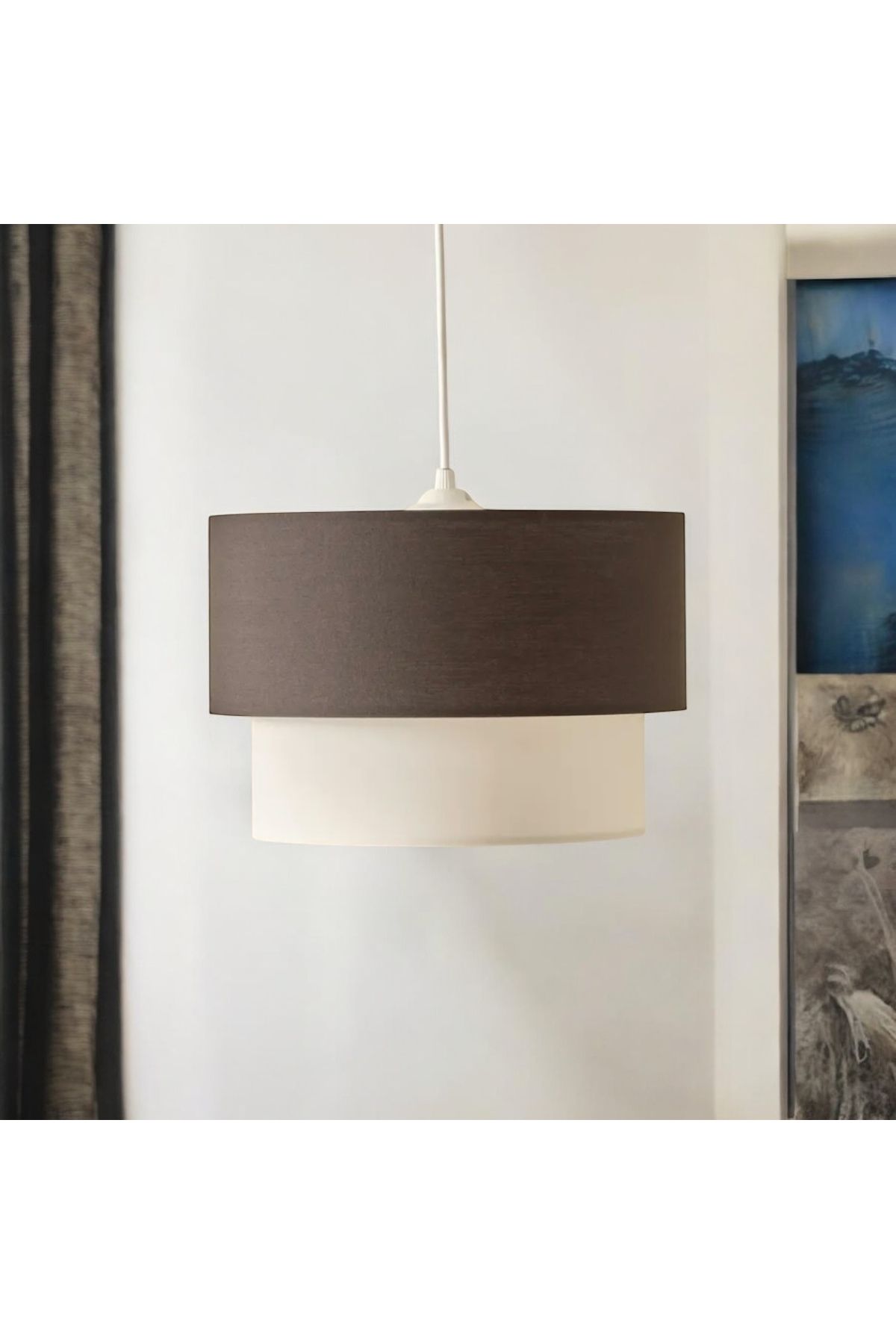 Fico Home Modern Dolce Sarkıt Avize Sarkıt Avize Çift Katlı Avize Şık Görsellik Katar