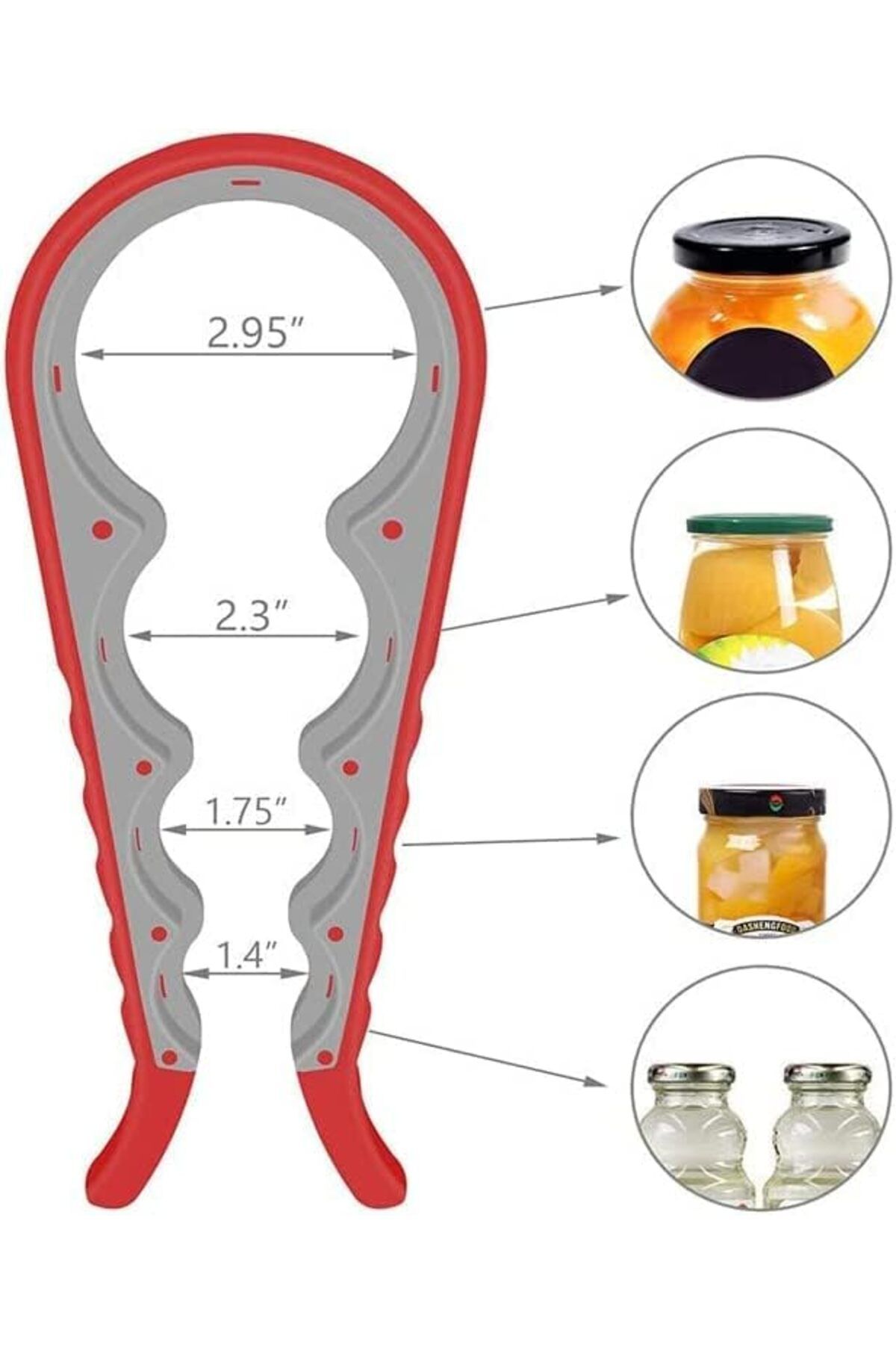 MARKQ-4 in 1 Multi Function Jar Opener 7