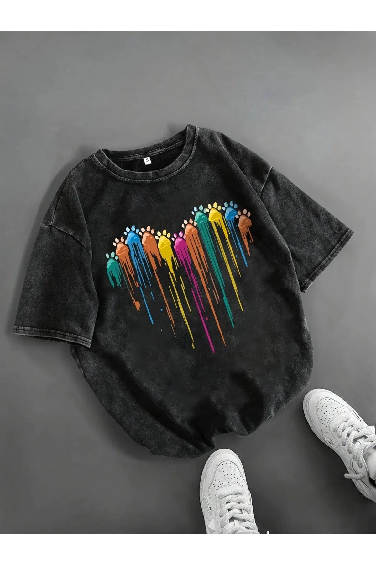 Mella&Co Unisex T-shört Baskılı T-shirt0