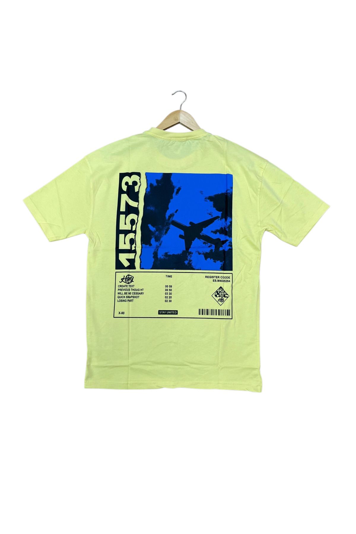YENİLER Oversize Bakılı T-Shirt