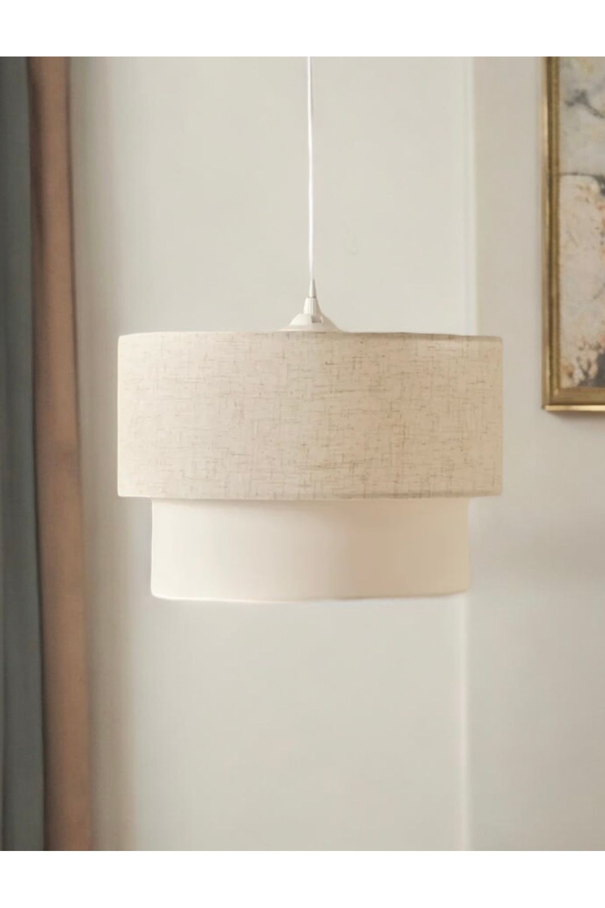 Fico Home Modern Dolce Sarkıt Avize Sarkıt Avize Çift Katlı Avize Şık Görsellik Katar
