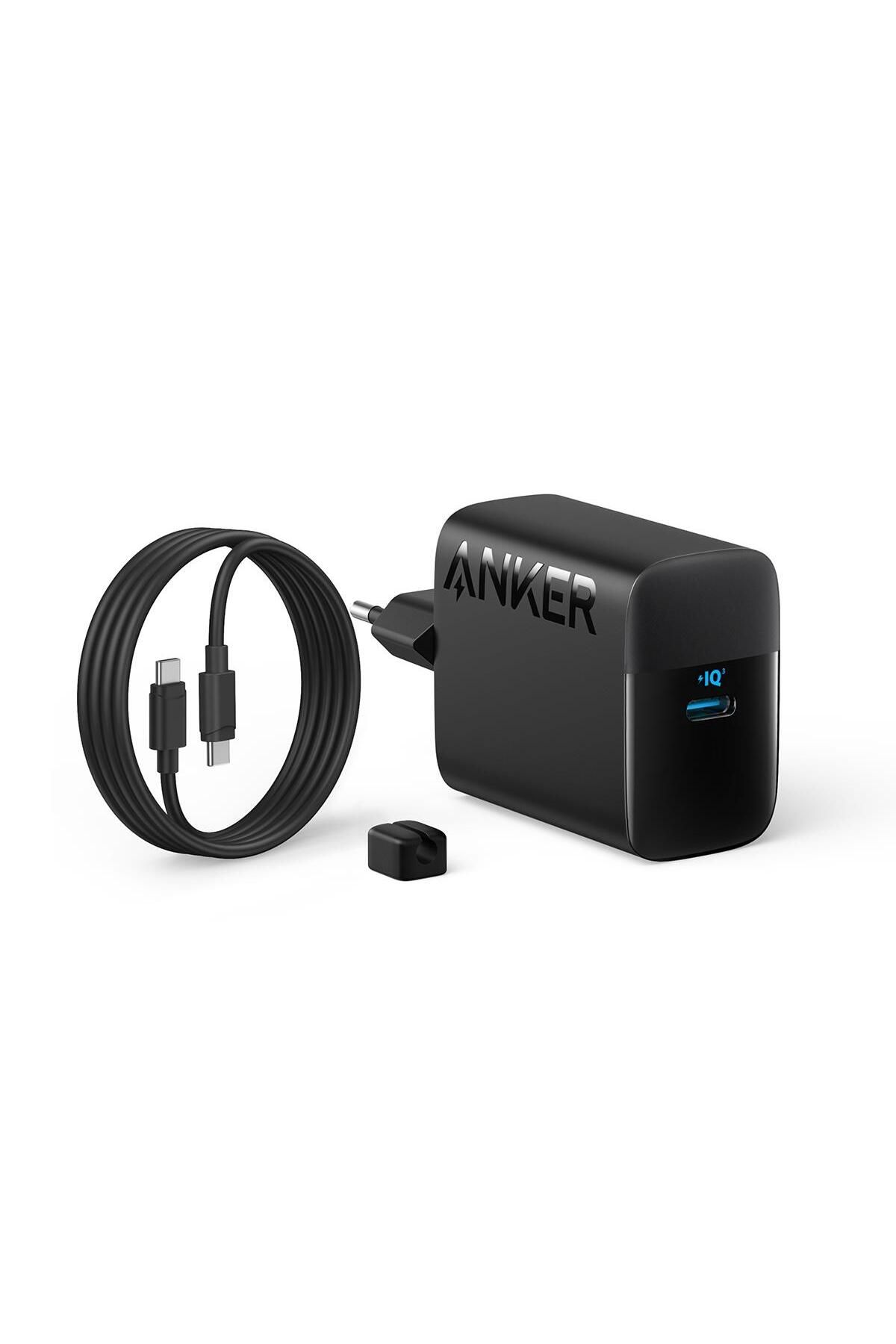 Anker 45W USB-C Şarj Cihazı + C Kablo Siyah-B2653