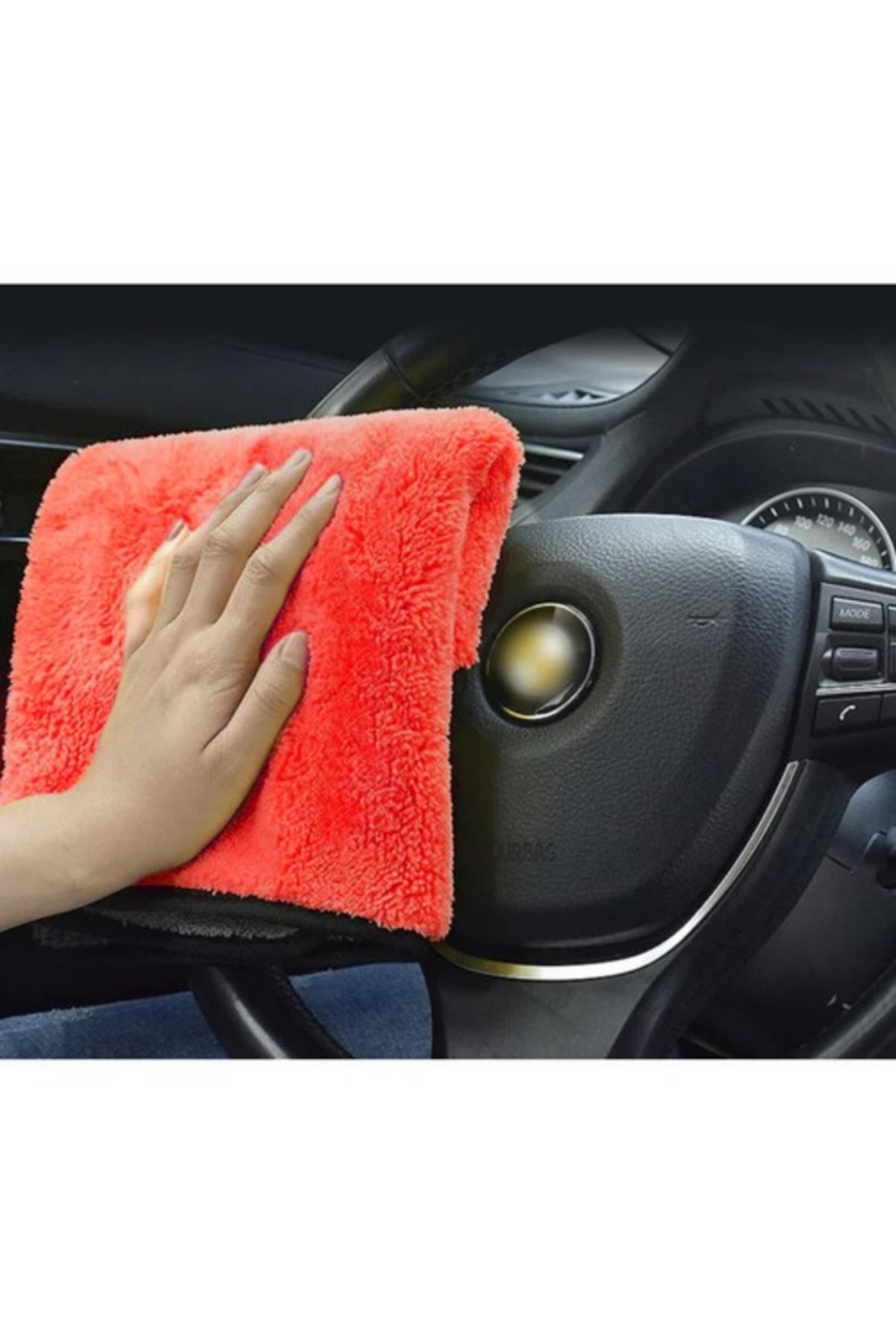 ideal STORE-idealStore Large Car Drying Towel, Soft and Fluffy Microfiber, Practical Two Sides, Very A 5