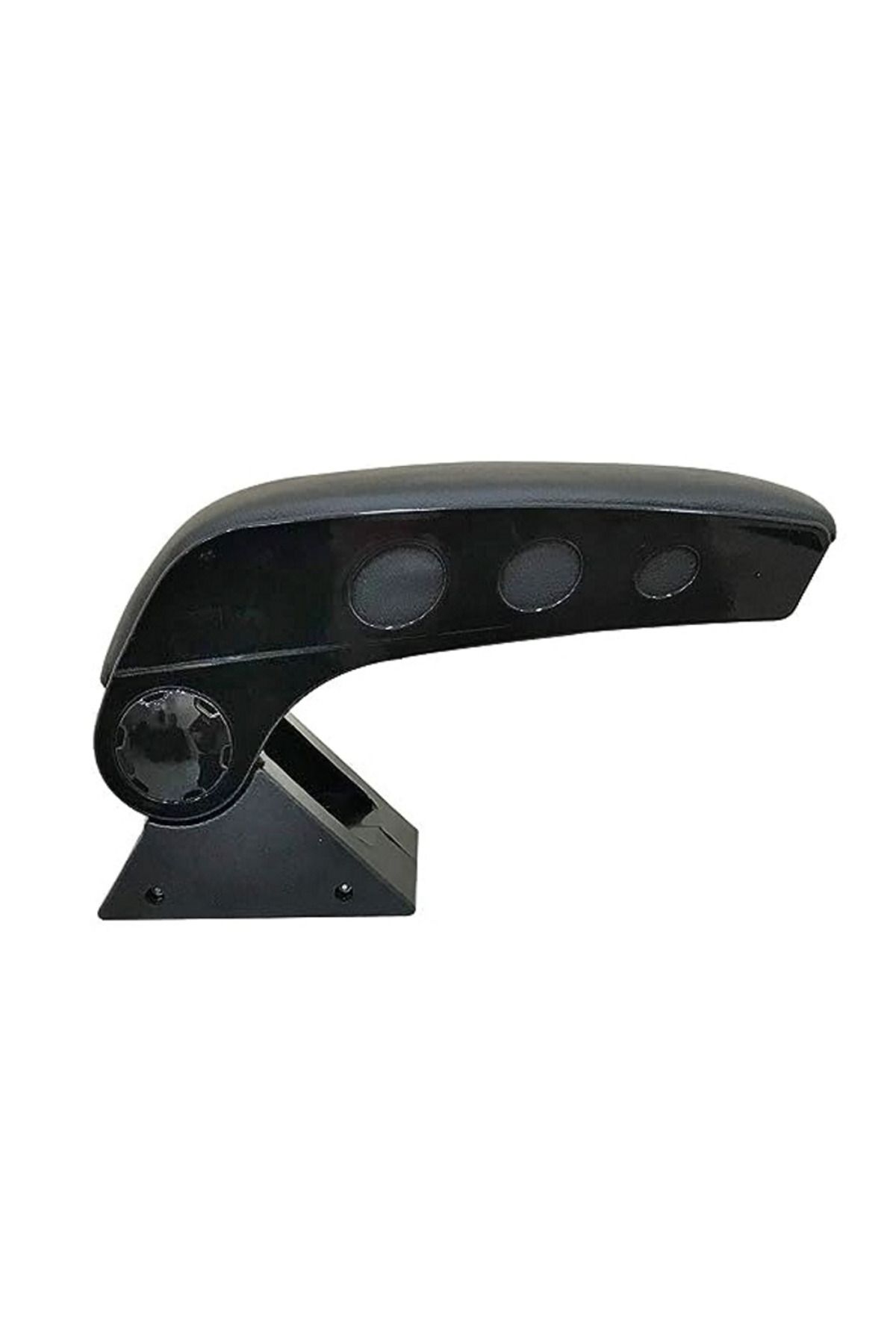 ideal STORE-idealSTORE Universal Armrest with Black Metal Base, Dimensions 33 x 11 cm, Premium Material, Tempered 4