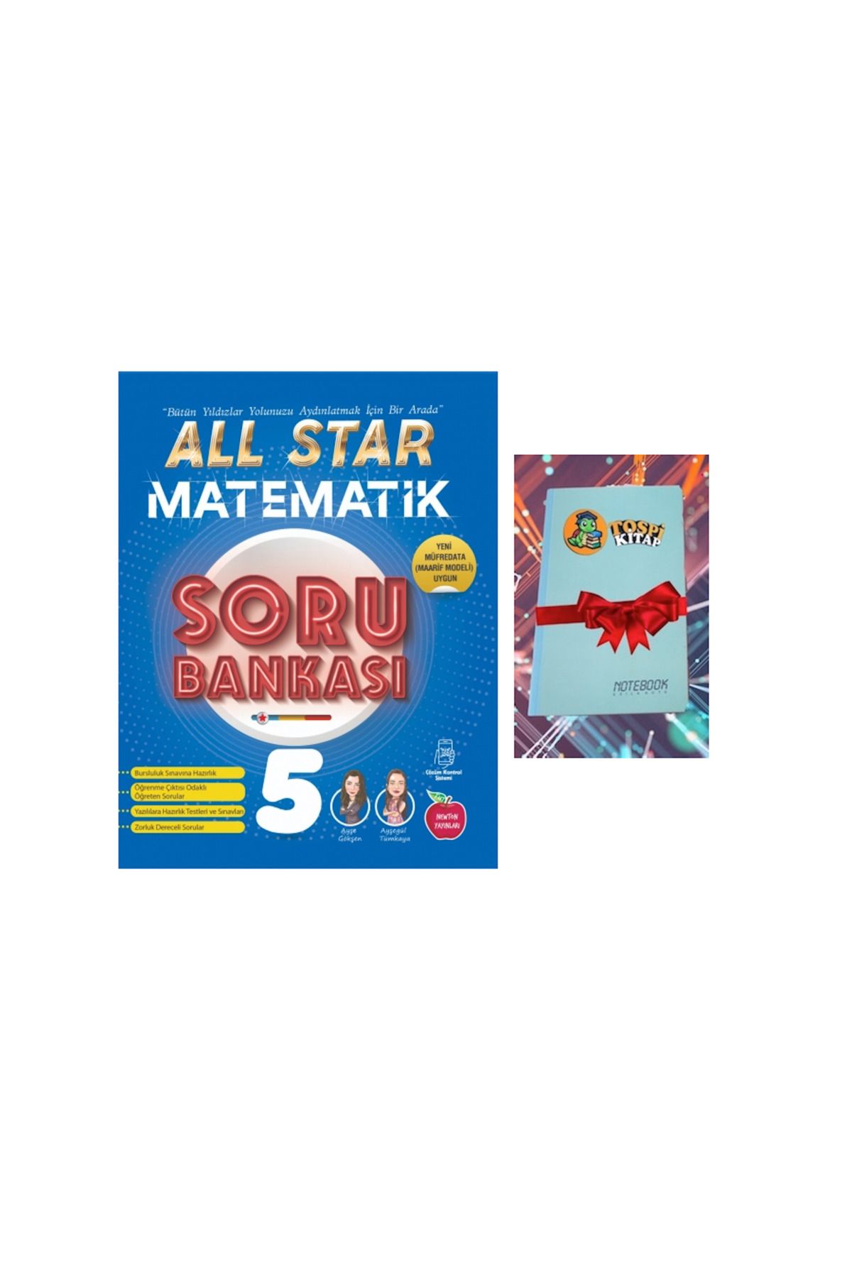 Newton Yayınları 5.All Star Matematik Soru Bankası ( NOT DEFTERİ HEDİYE)