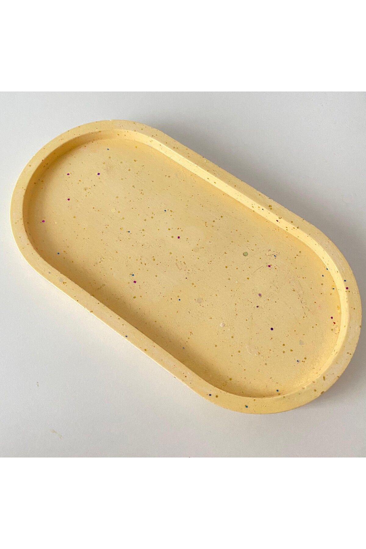 Saturnay Oval Dekoratif Tabak
