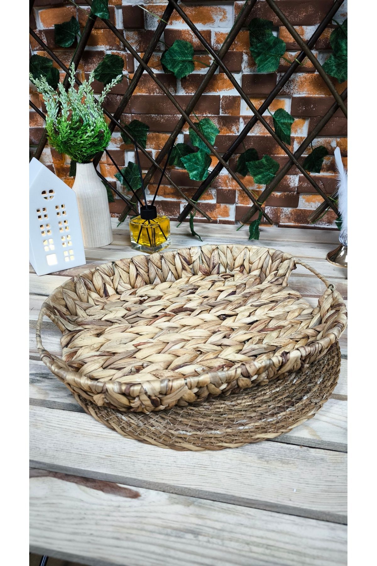 SOSYETE HOME41 HASIR ÖRGÜ TEPSİ OVAL 28CM*36CM