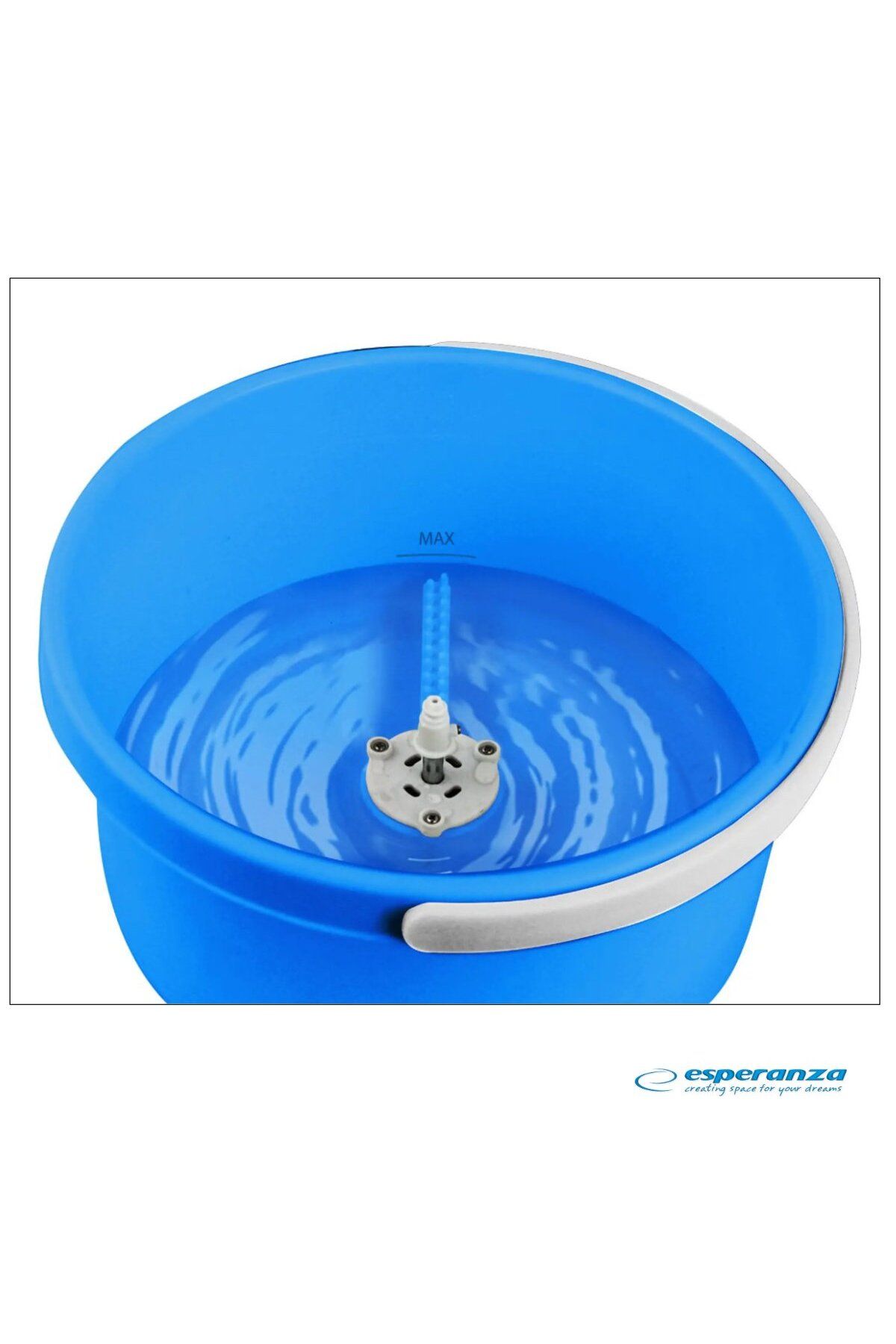 ESPERANZA-Spin Mop rotating mop set, with bucket and wringer, 360 degree rotation 3