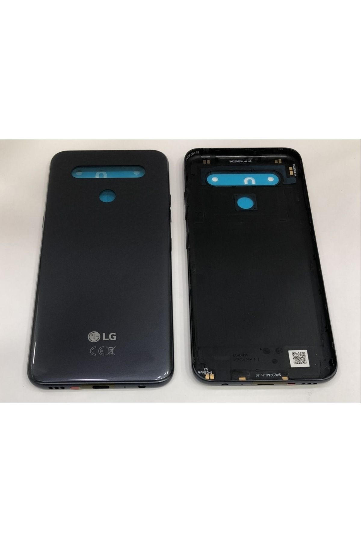 AXYA Lg K41s Lm-k410 Uyumlu Kasa Arka Kapak Pil Kapağı Siyah