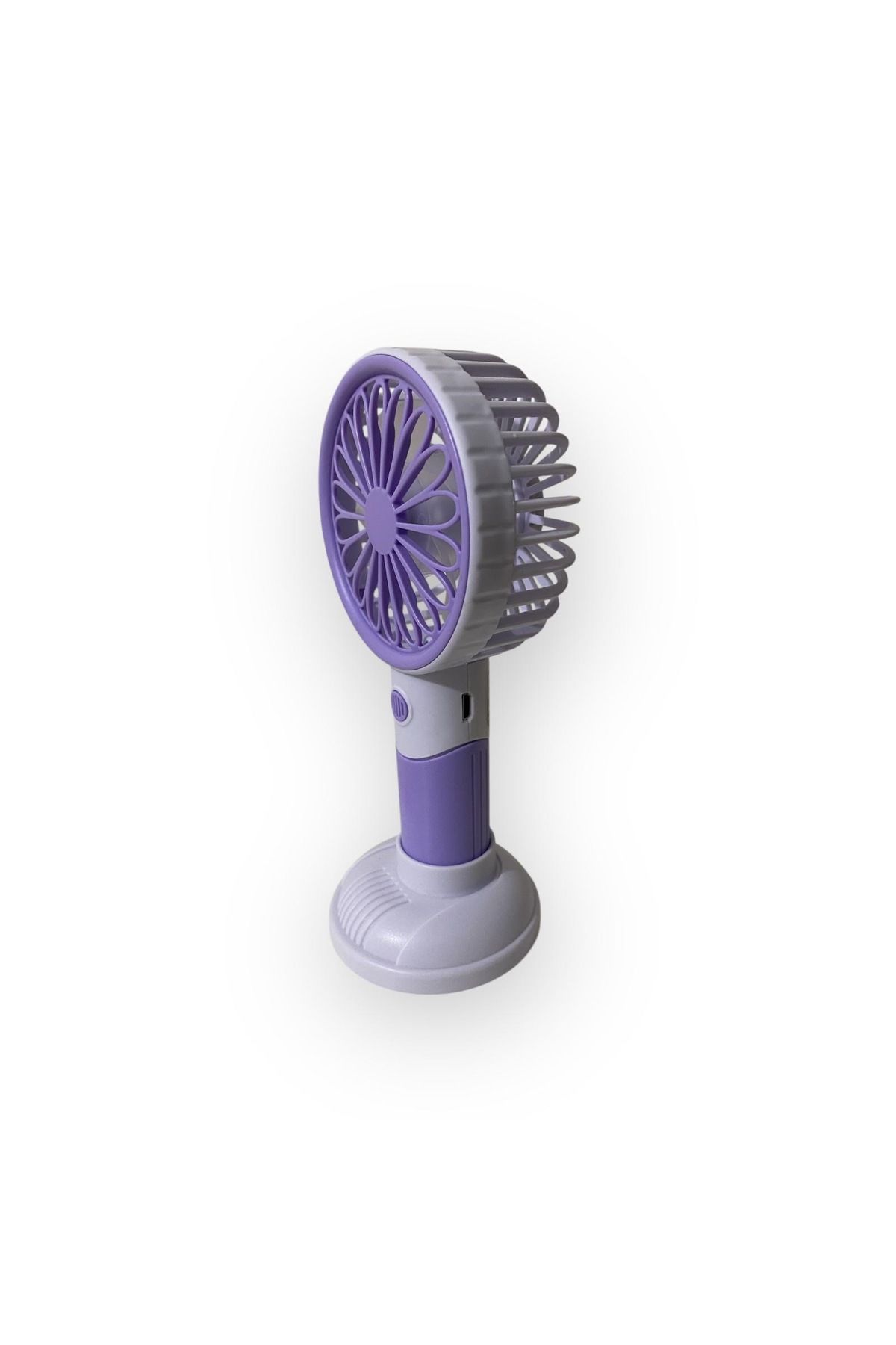 HNG HOME MASAÜSTÜ MOR-BEYAZ MİNİ FAN (VANTİLATÖR)