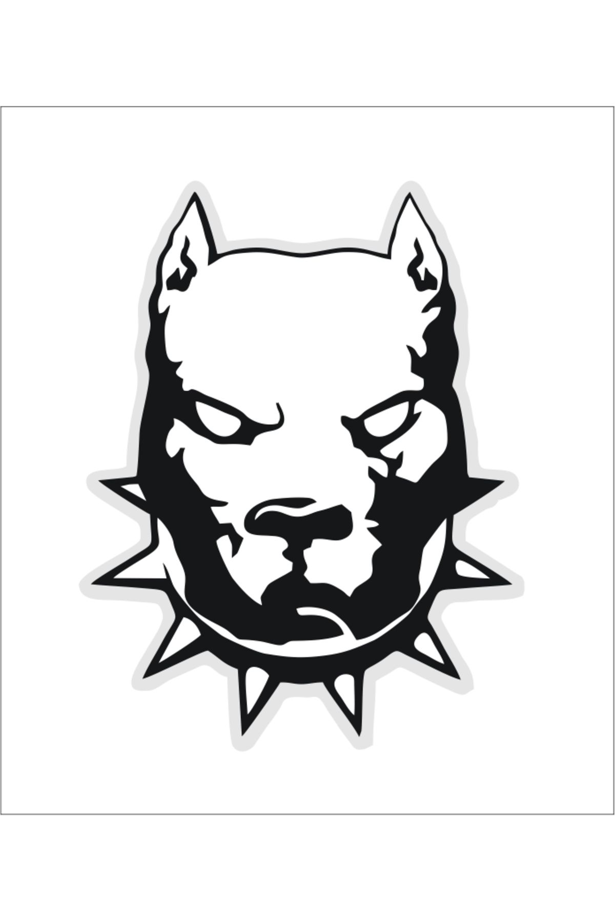 RVT Design Buldog Köpek Sticker Yapıştırma