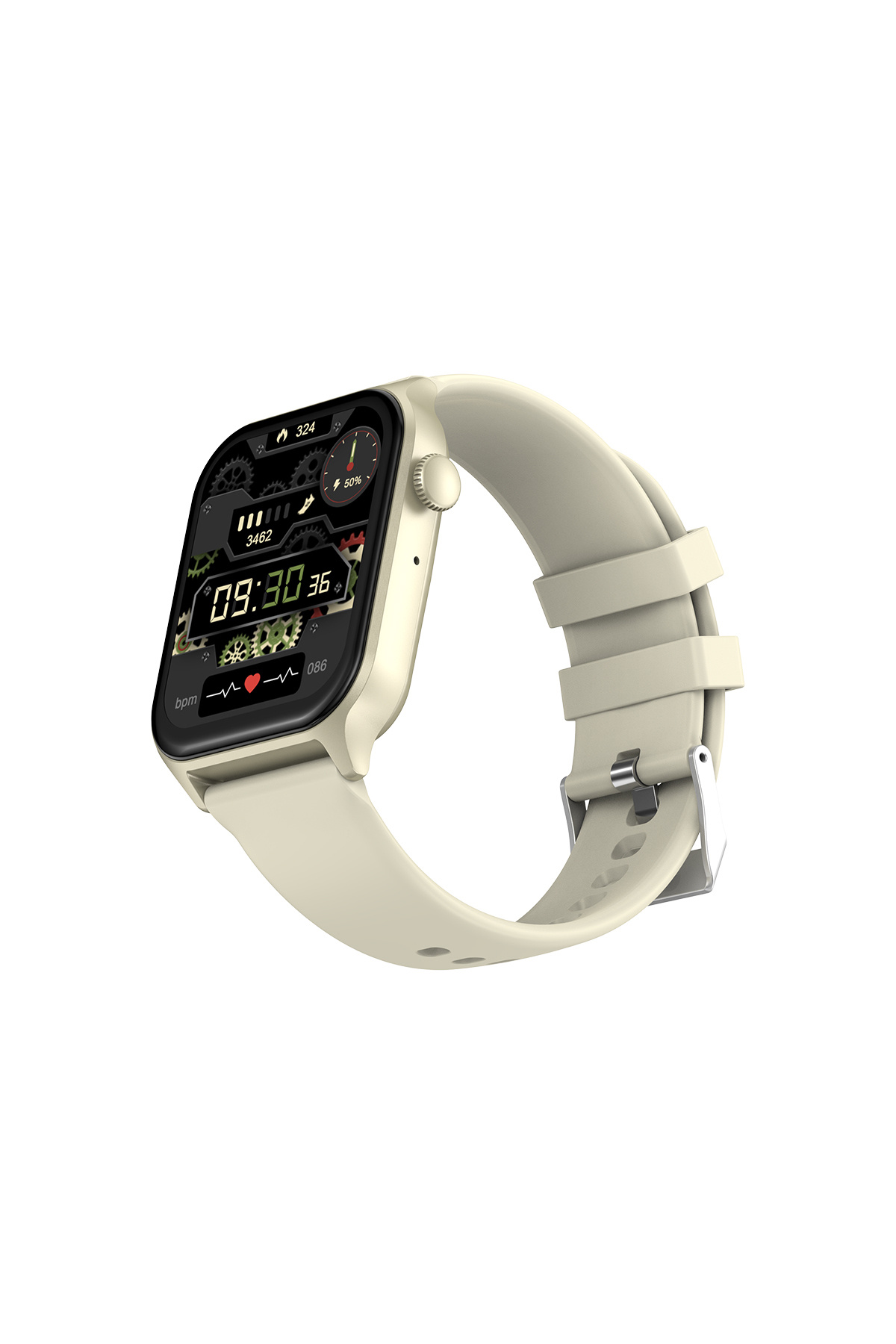Totulife-STORM C2 Smart Watch with BT Calling, Multi-Sports Mode & Health Monitoring – 1x Extra Strap 3