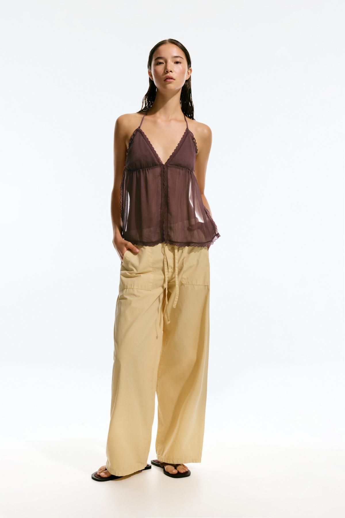 Pull & Bear-Open back camisole top 3