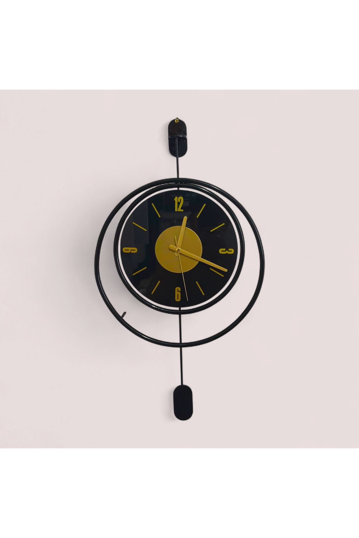 NEOMARK Black Flow – Premium Modern Duvar Saati