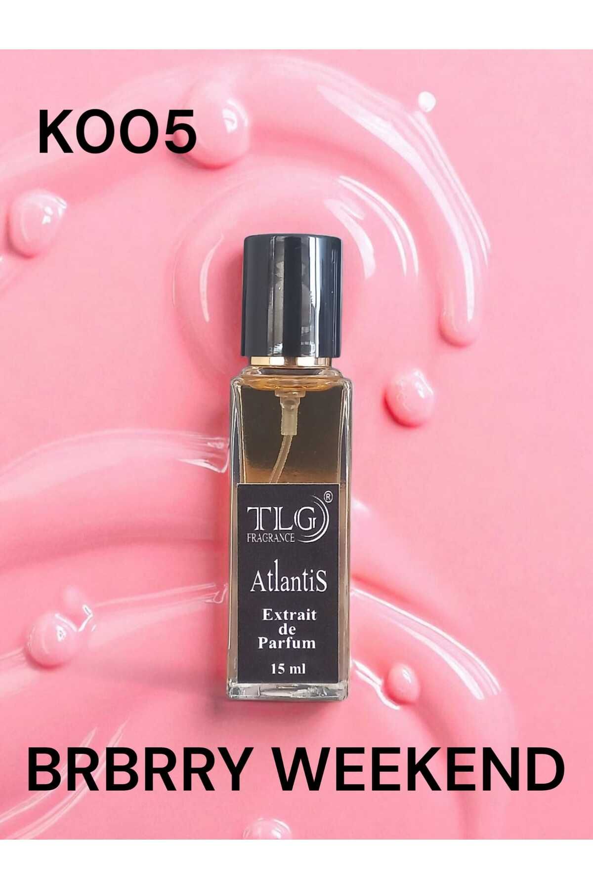TLG TLGK005e015 Brbrry Weekend Extrait Kadın Parfümü, 15 ml (Cep Boyu)