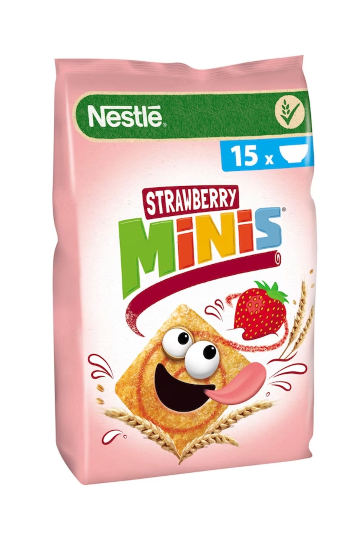 Nestle Cereale Pentru Mic Dejun Strawberry Minis, 450g - One Size