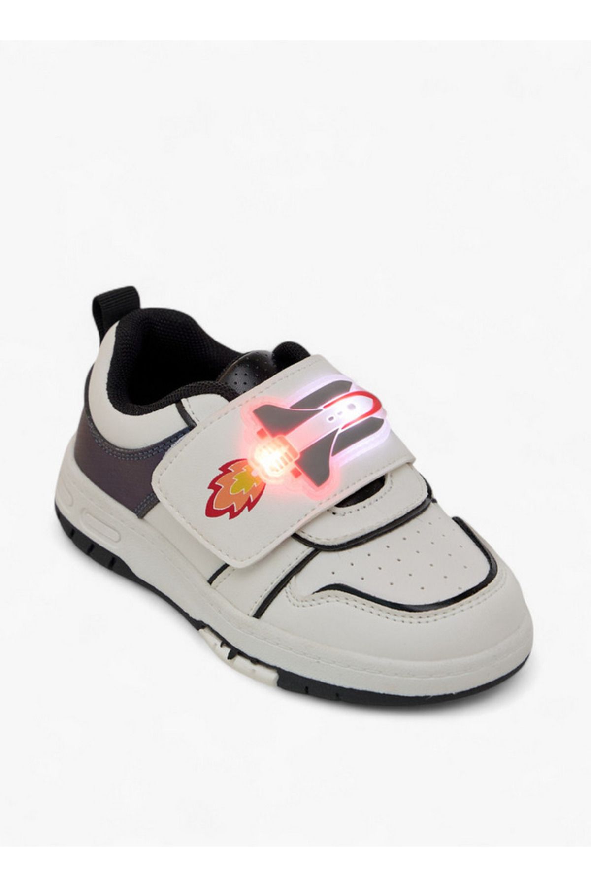 LBL by Shoexpress-Boys Rocket Light-Up Sneakers with Hook and Loop Closure 3