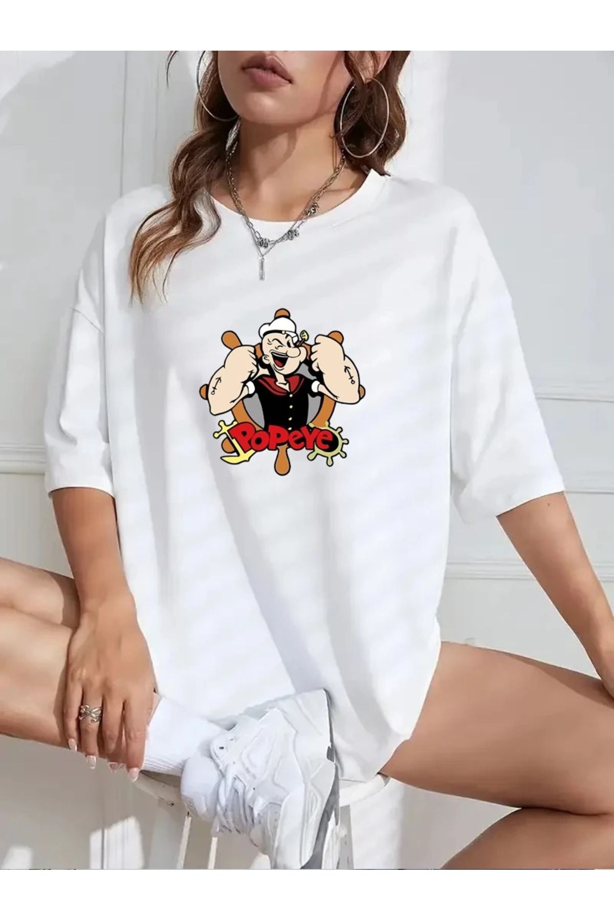shidumanlar Temel Reis Popeyes Oversize Unisex