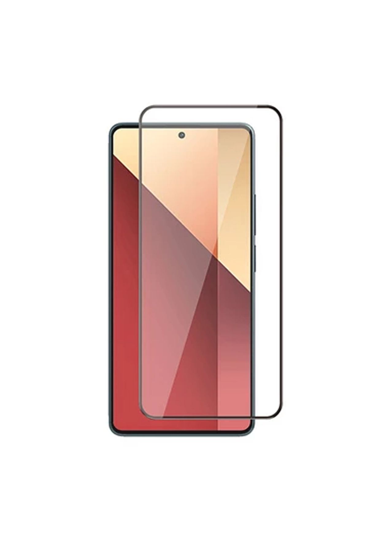 AnındaGelir Xiaomi Redmi Note 13 Pro 5G 5D Kırılmaz Ekran Koruyucu Temperli Cam