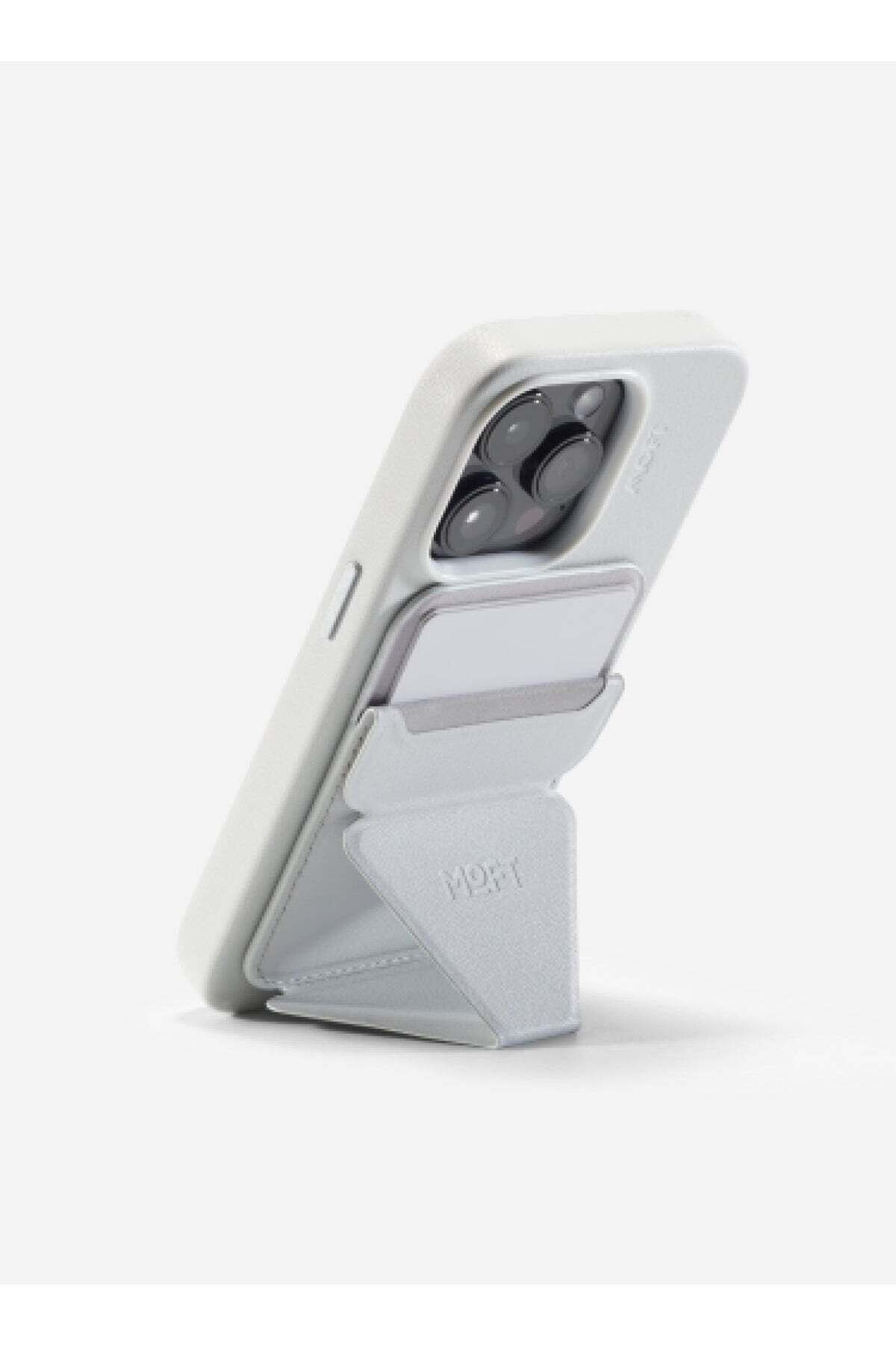 MOFT-Foldable stand and Wallet for iPhone with 3 Viewing Angles Misty Grey 1