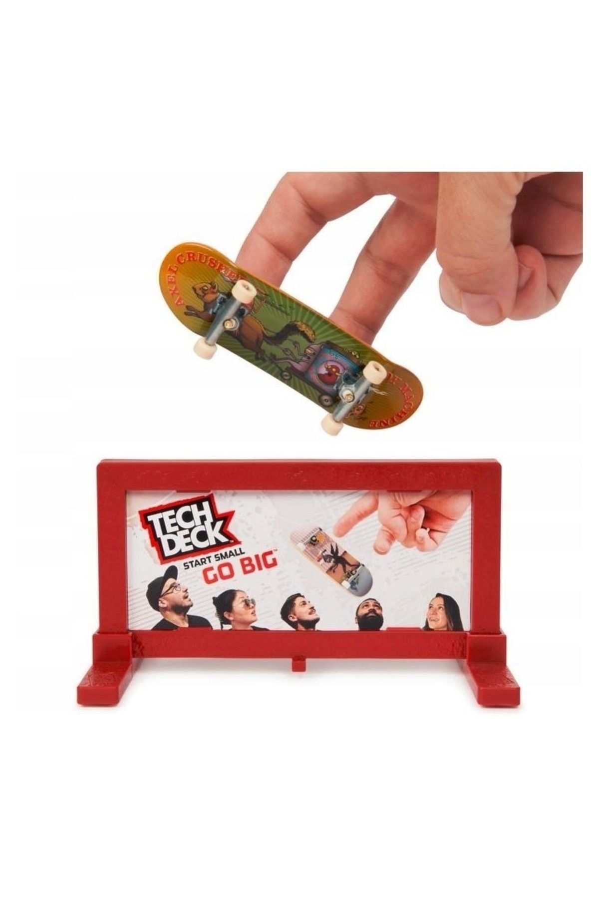 SPIN MASTERR-Set of 2 mini skateboards with obstacle, Tech Deck, Model 2 5