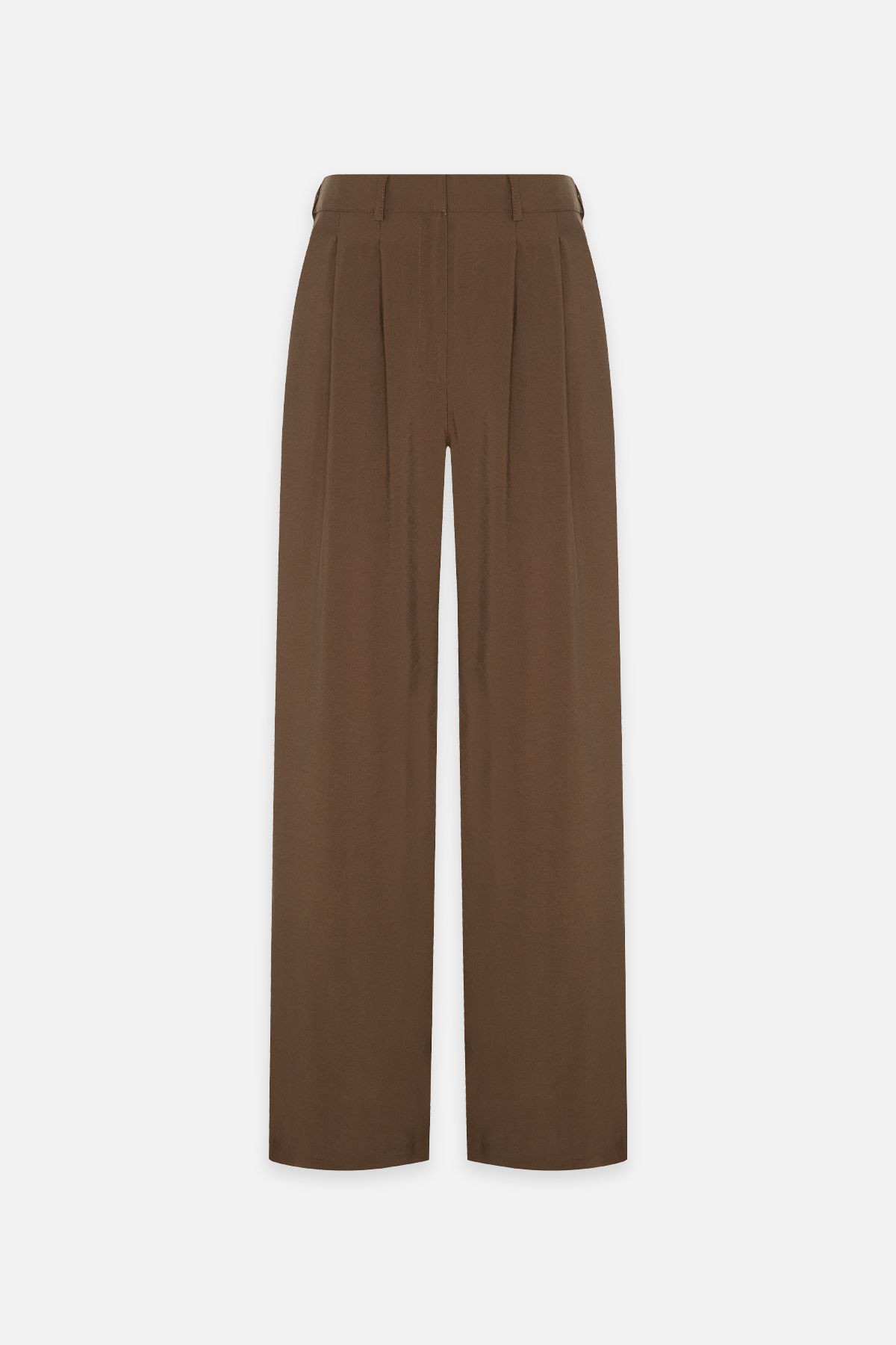 Amia&Co. Kahverengi Wide Leg Pantolon