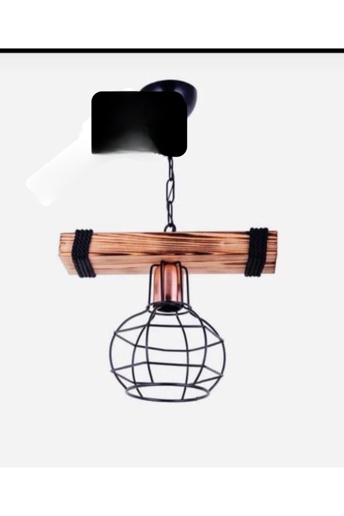 Home Ahşap Ladin Avize
