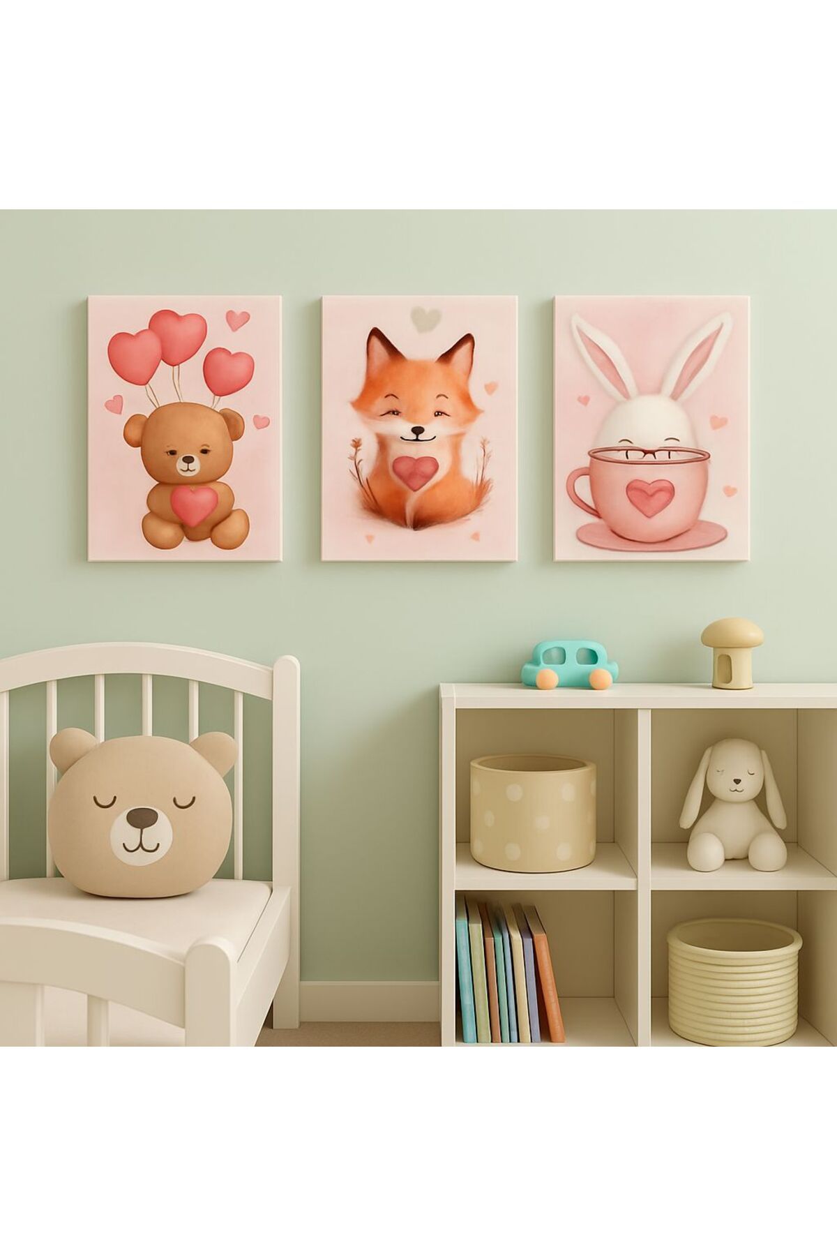 art for you Trend Dekoratif 3’lü Tablo Seti – Modern, Çiçekli, Soyut ve Minimal Modeller