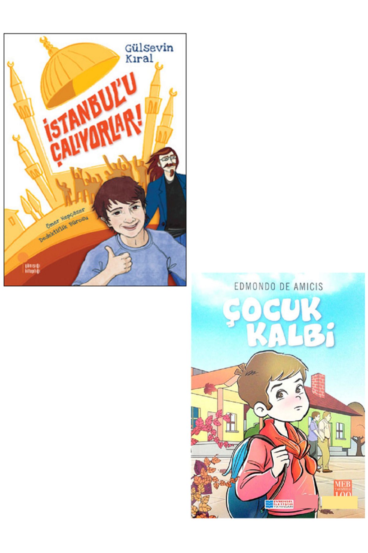 Günışığı Kitaplığı İstanbul'u Çalıyorlar ! - Gülsevin Kıral + Evrensel Çocuk Kalbi / 2 KİTAP SET
