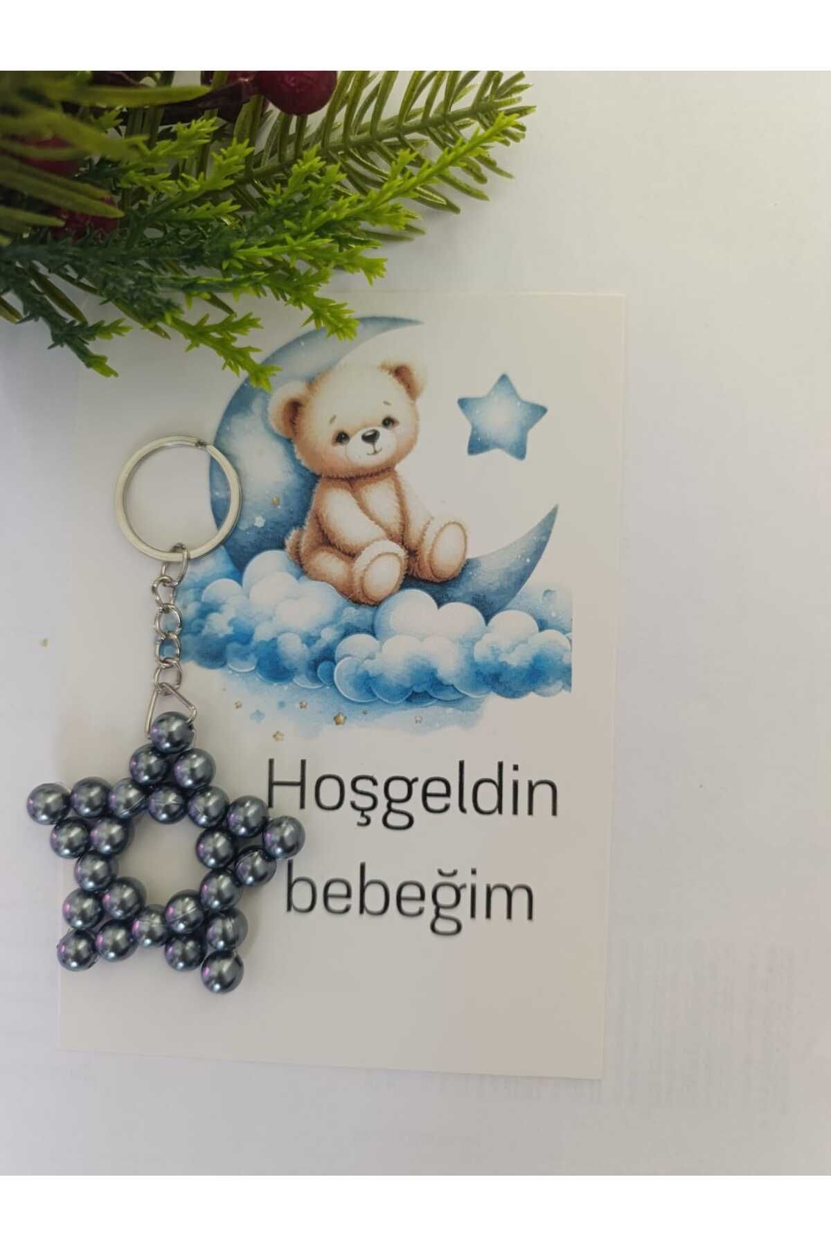 SOFT Yıldız 10 adet gri anahtarık söz nişan nikah kişiye özel kart tasarım