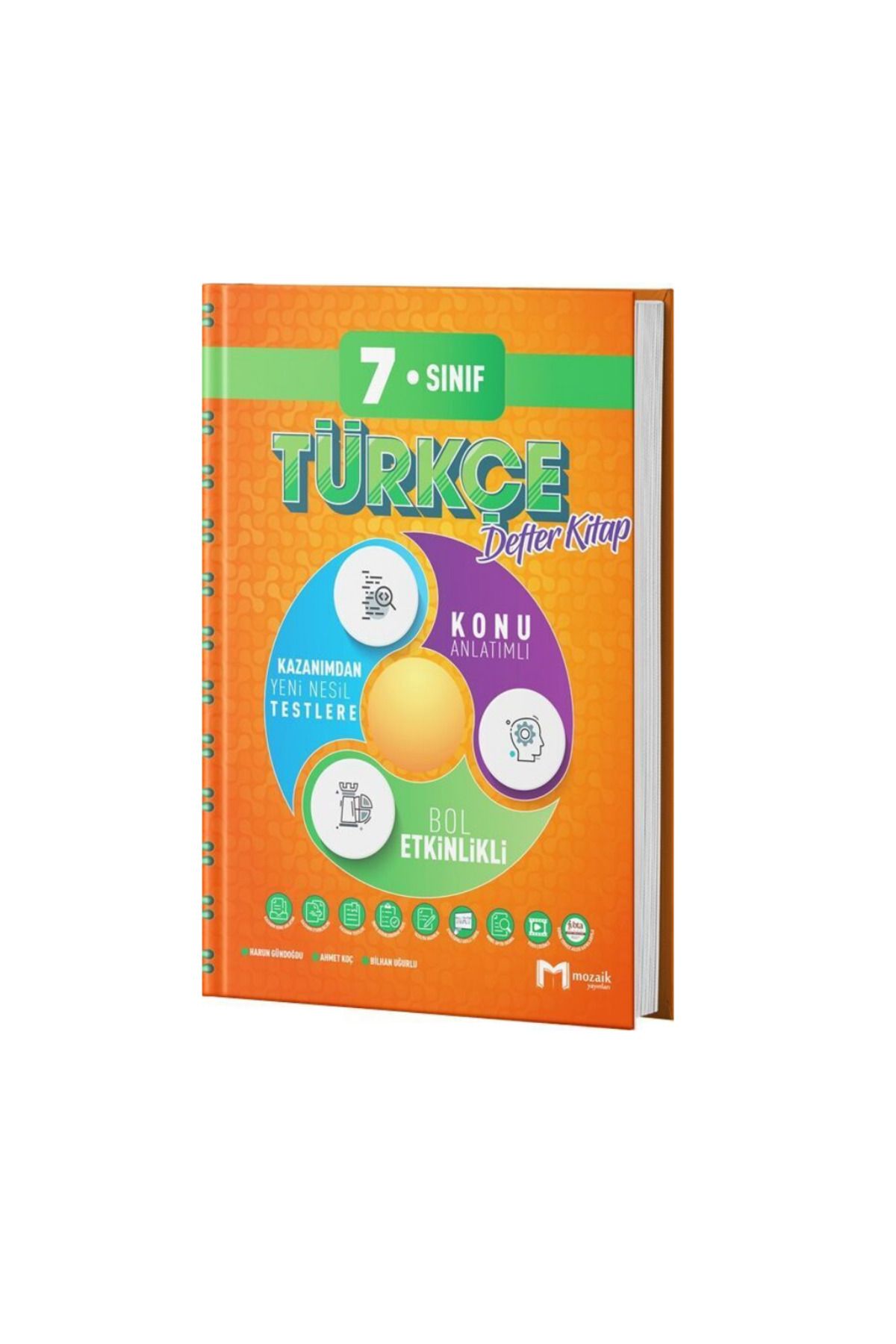 Mozaik Yayınları Mozaik Yayınları 7. Sınıf Türkçe Defter Kitap