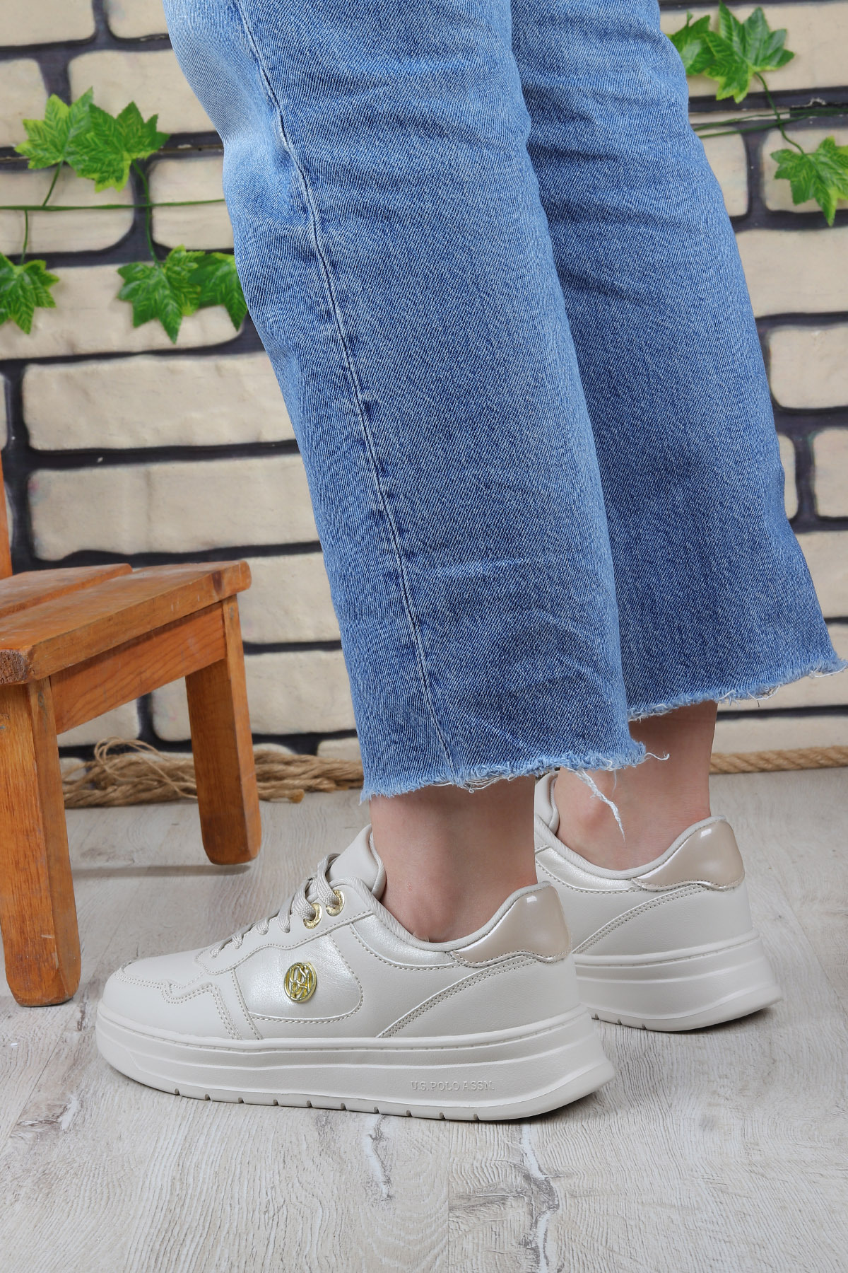 U.S. Polo Assn.-Comfort Comfortable Sole Daily Women's Sneakers Sports Shoes 7